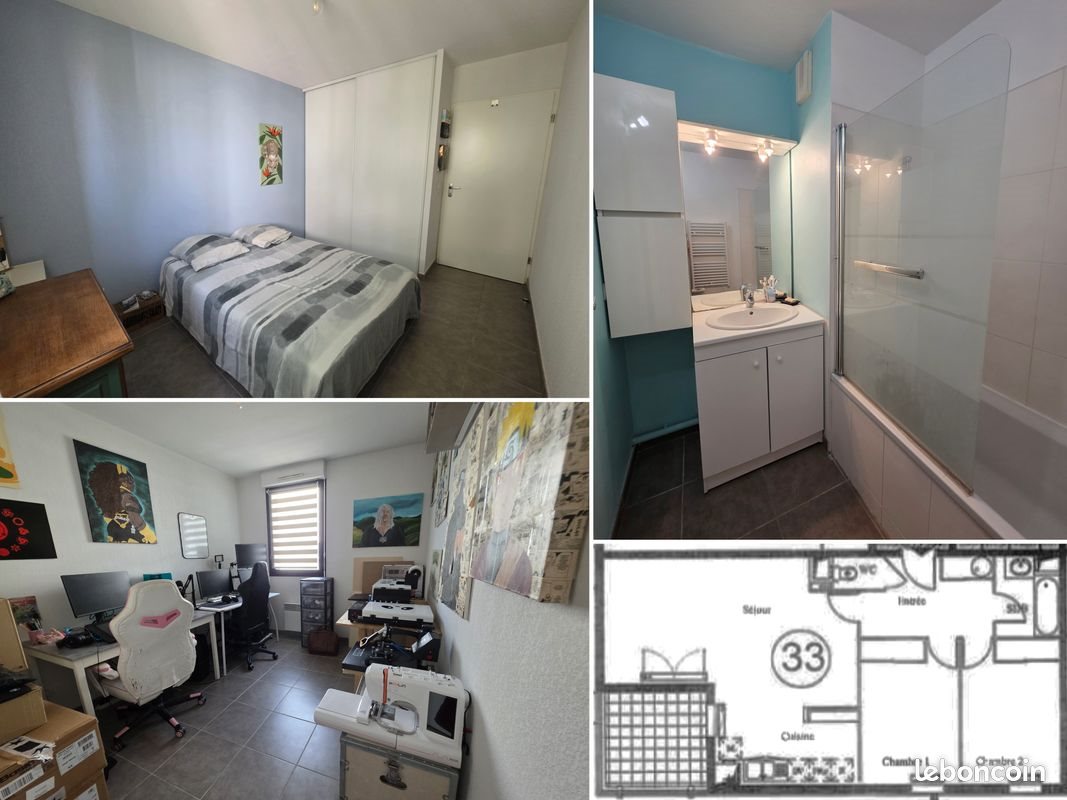 Appartement à vendre, 66m², Mérignac