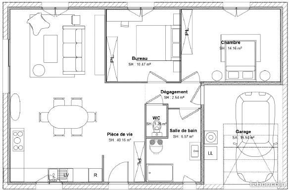 Maison à vendre, 75m², Ruffey-lès-Beaune