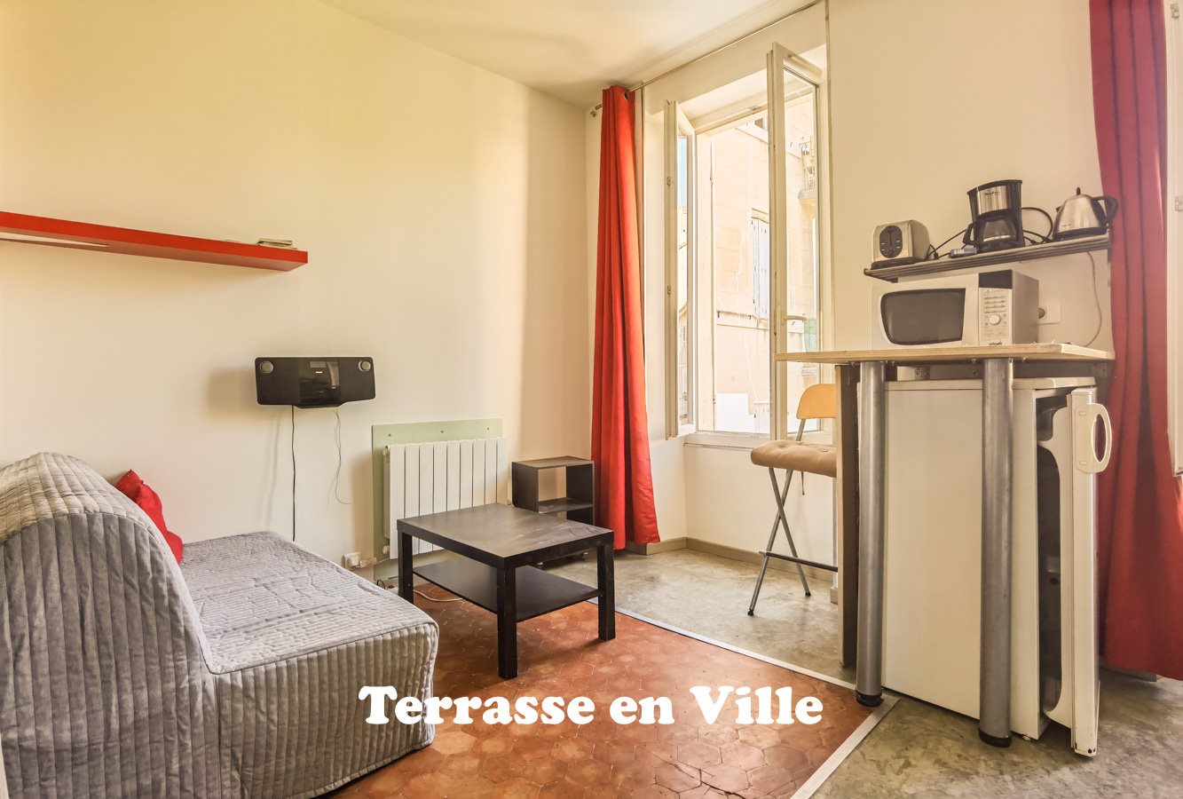 Appartement à louer, 23m², Marseille 6ème