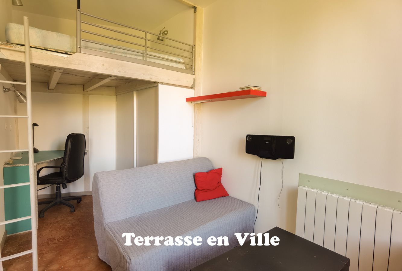 Appartement à louer, 23m², Marseille 6ème