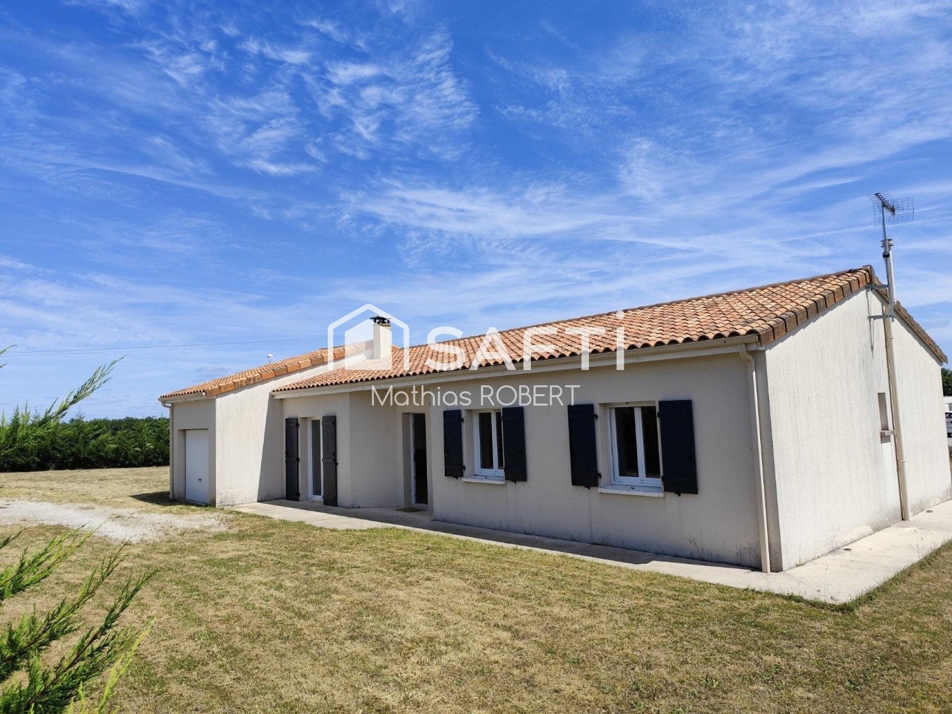 Maison à vendre, 106m², Aussac-Vadalle