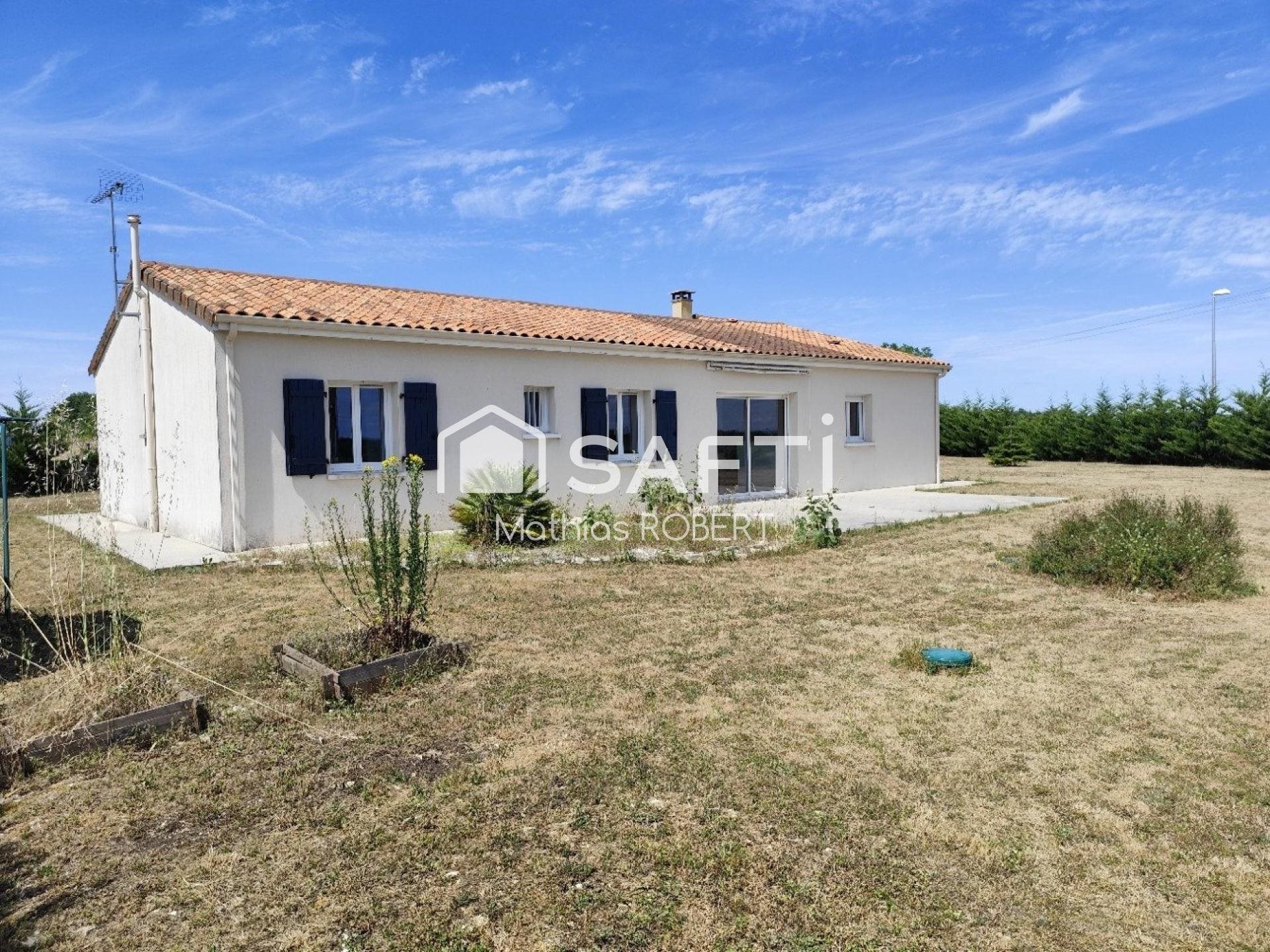 Maison à vendre, 106m², Aussac-Vadalle