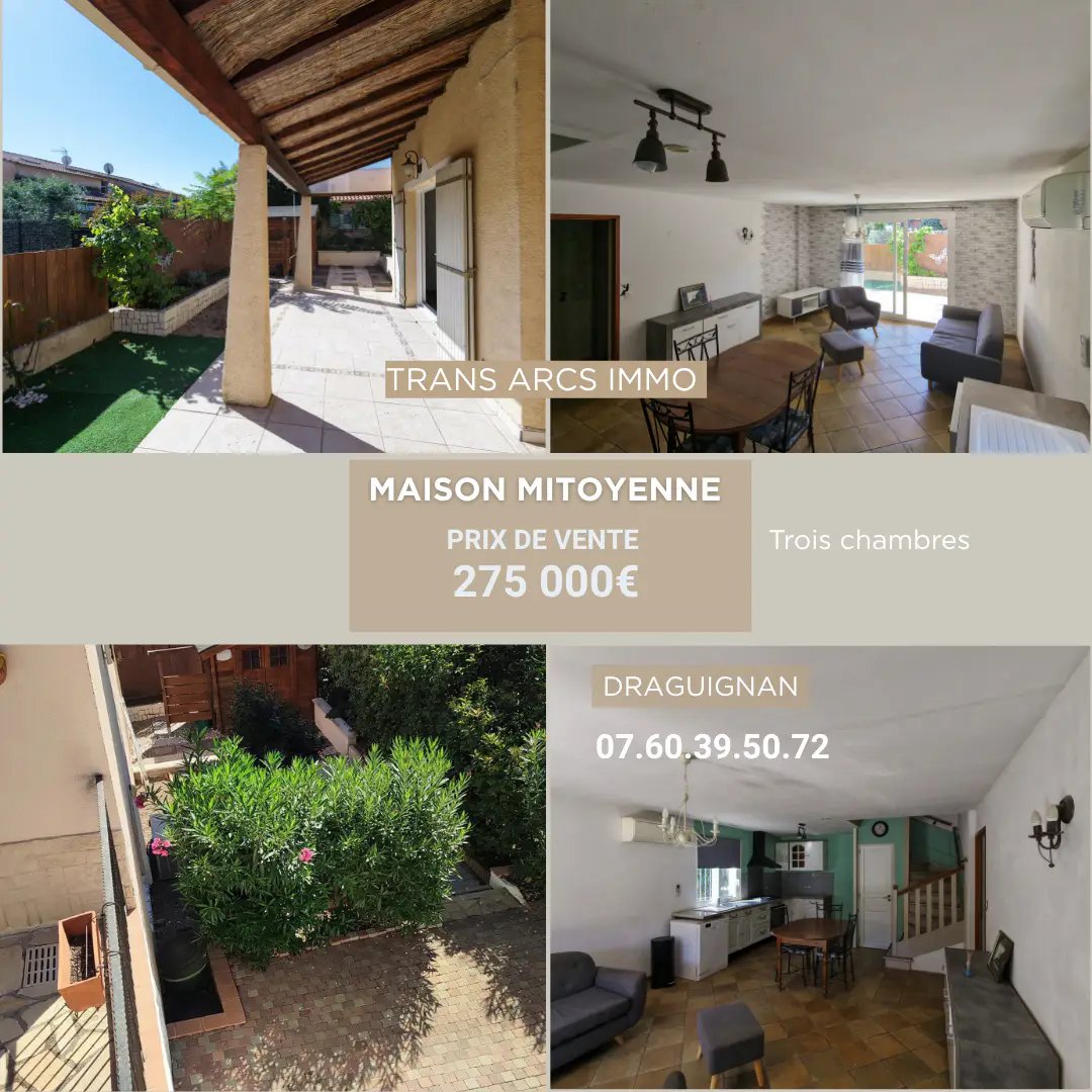 Maison à vendre, 79m², Draguignan