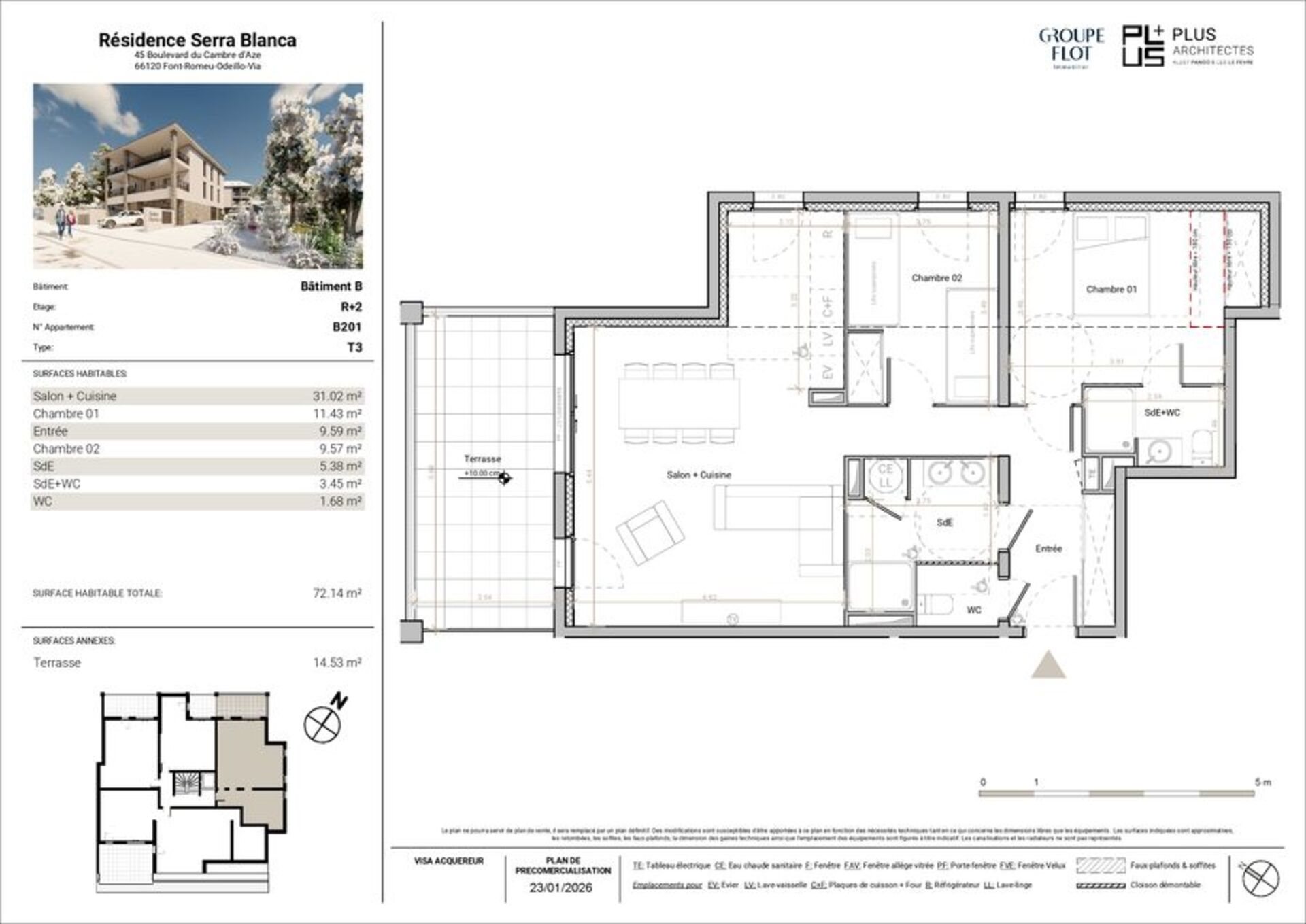 Appartement à vendre, 48m², Font-Romeu-Odeillo-Via