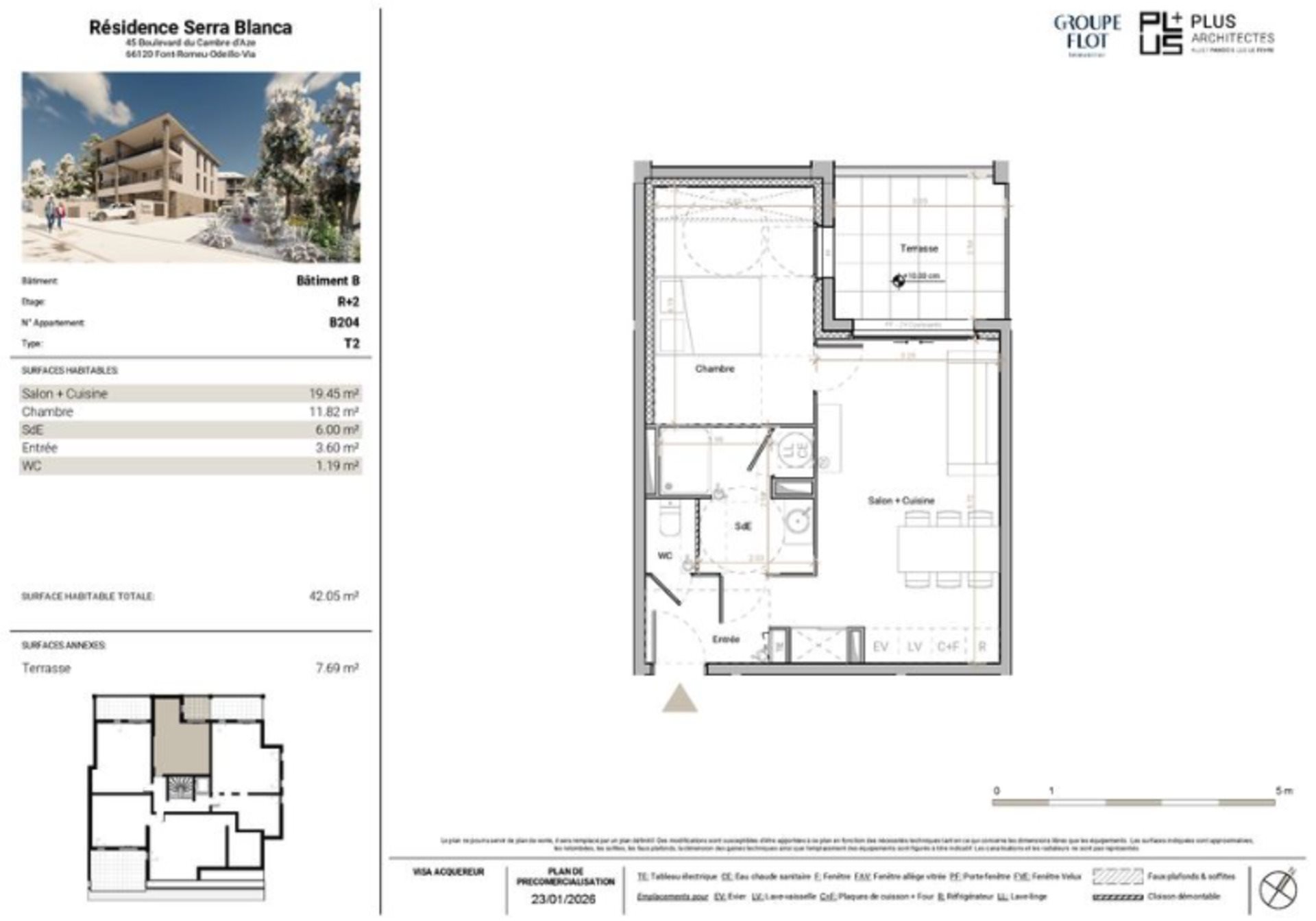 Appartement à vendre, 42m², Font-Romeu-Odeillo-Via
