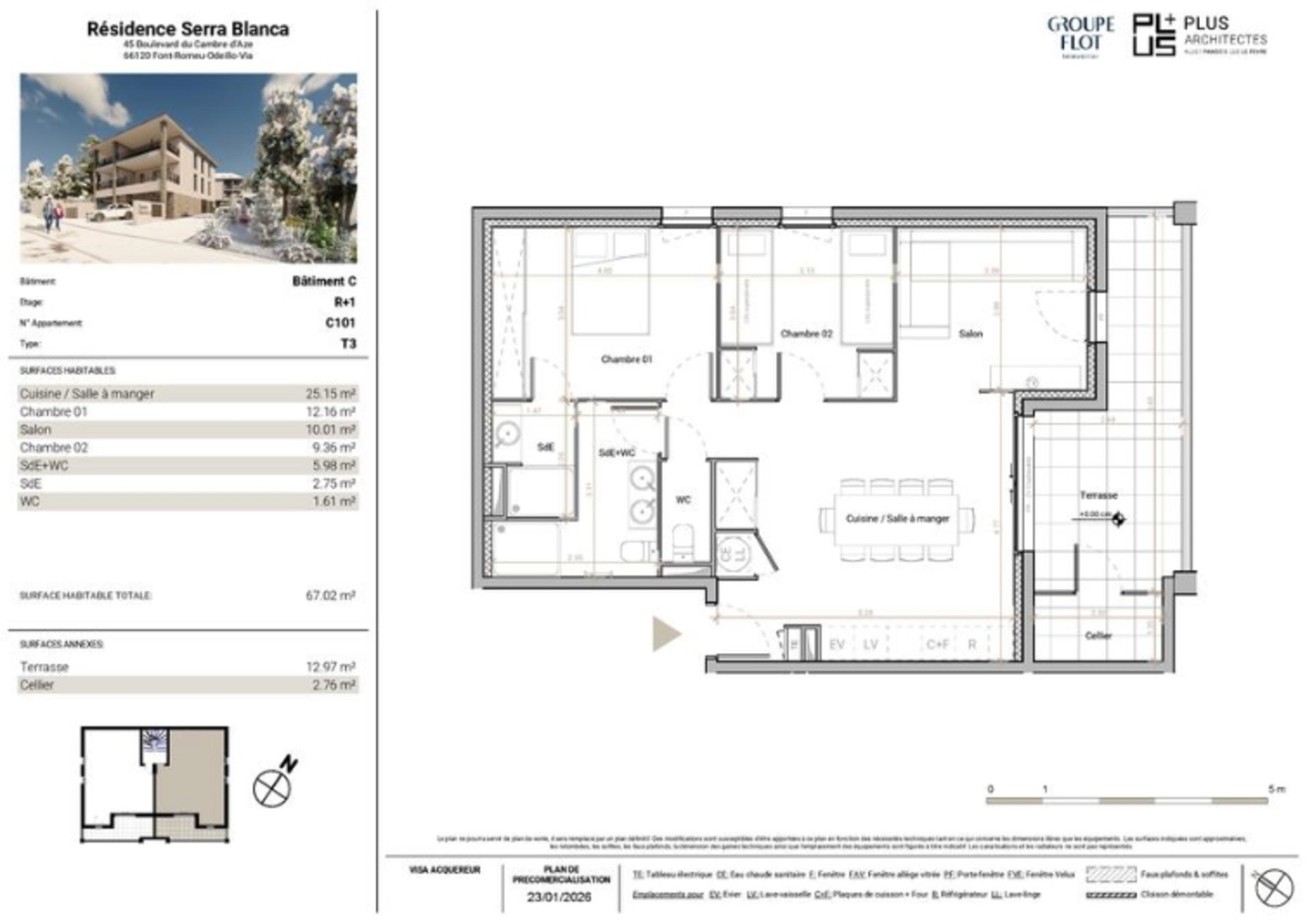 Appartement à vendre, 67m², Font-Romeu-Odeillo-Via