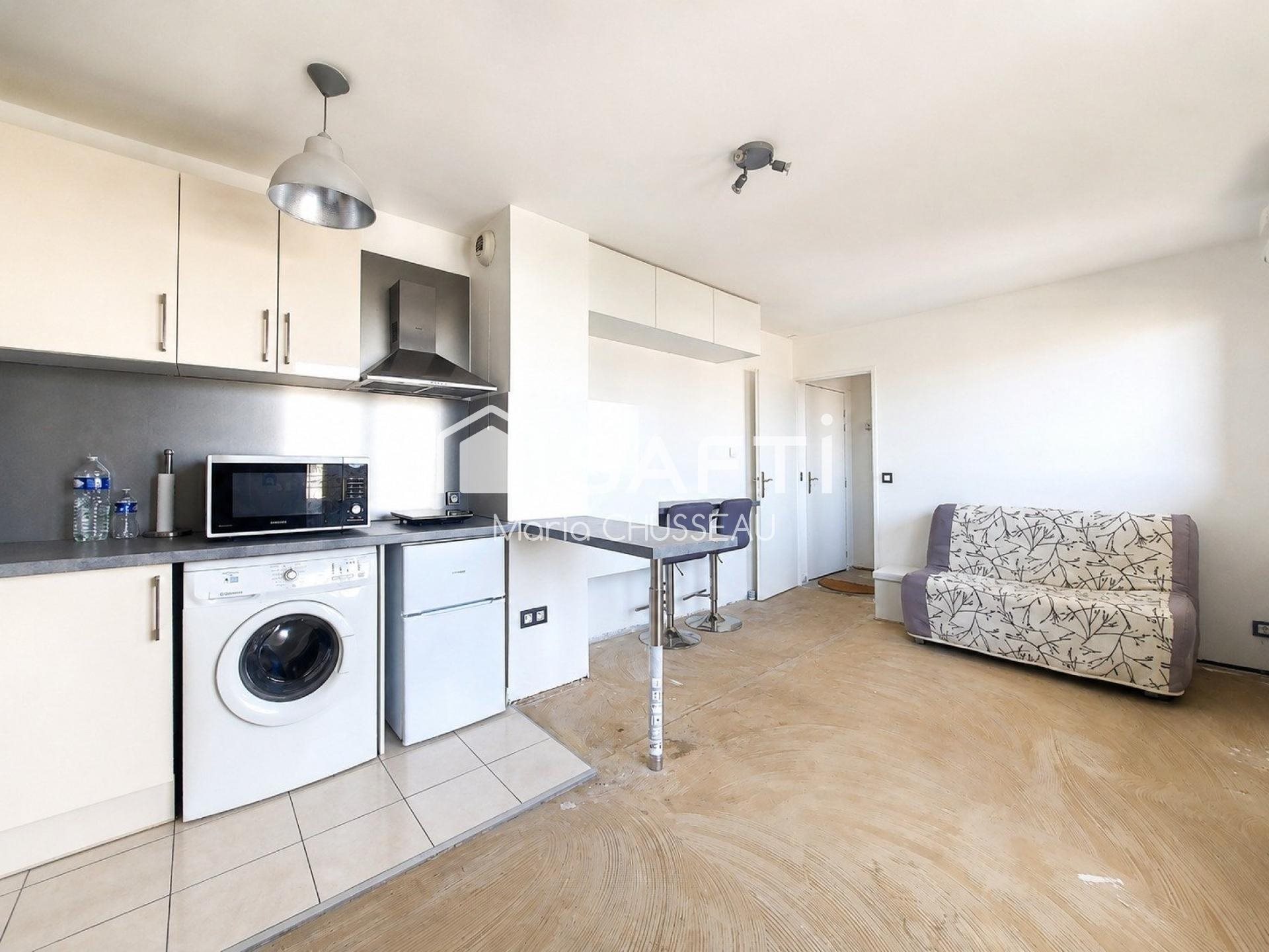 Appartement à vendre, 25m², Mantes-la-Ville