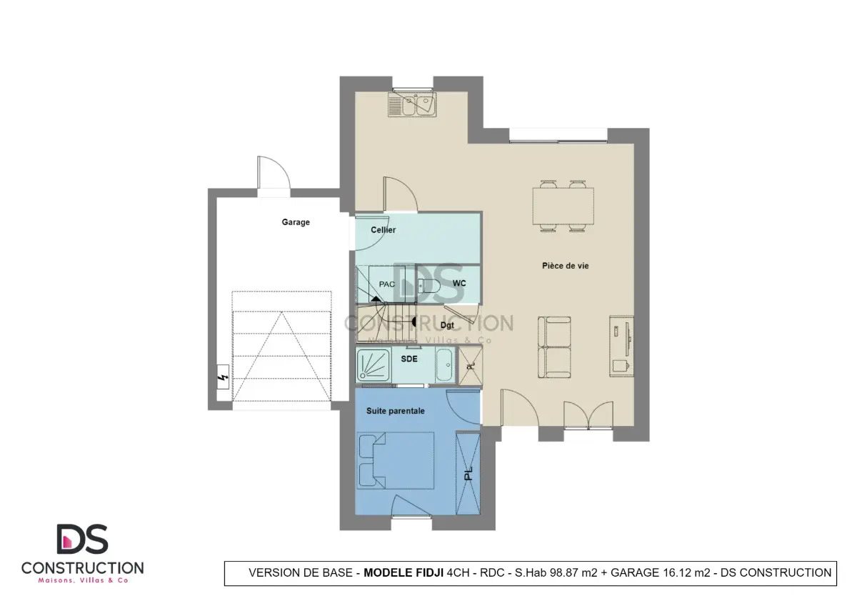 Maison à vendre, 98m², Migné-Auxances