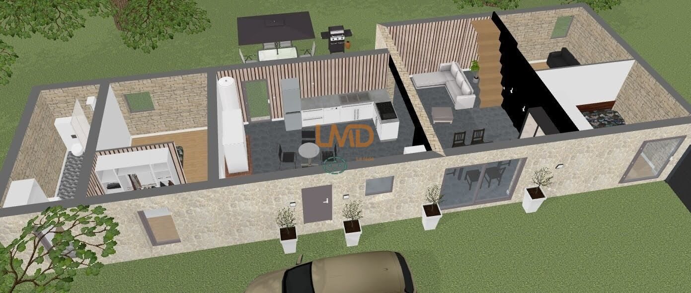 Maison à vendre, 95m², Saint-Léon-sur-l'Isle