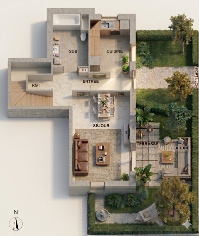 Appartement à vendre, 87m², Pantin