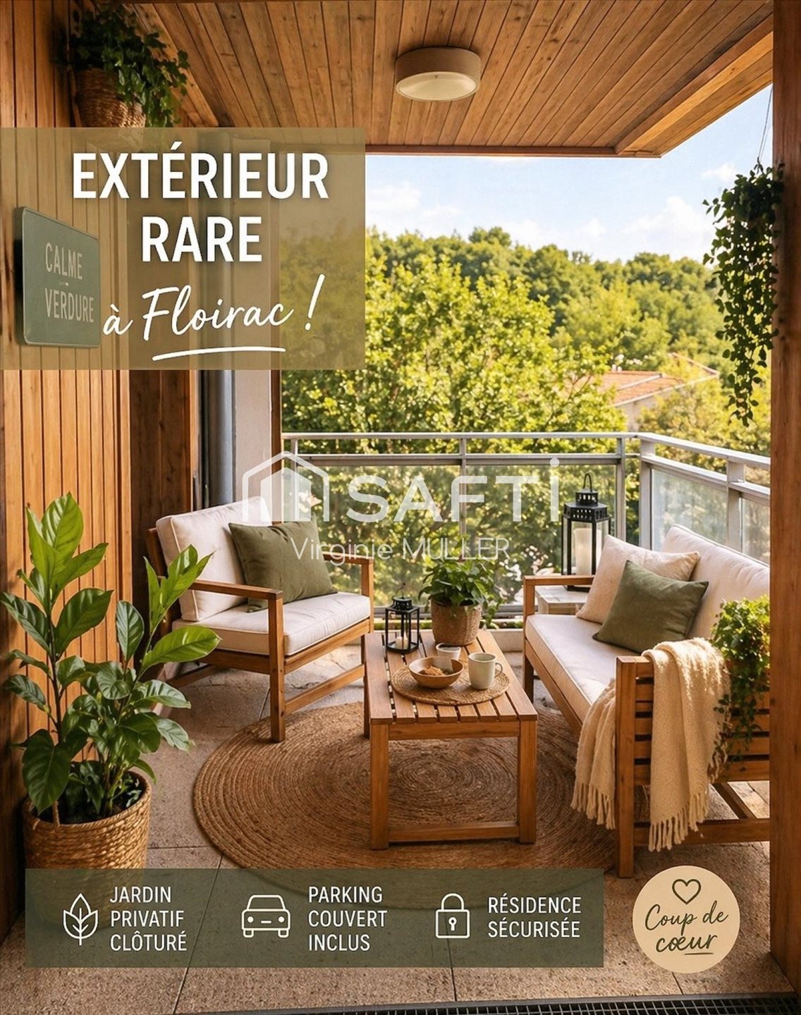 Appartement à vendre, 38m², Floirac