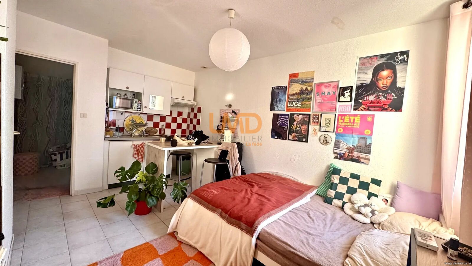 Appartement à vendre, 22m², Montpellier