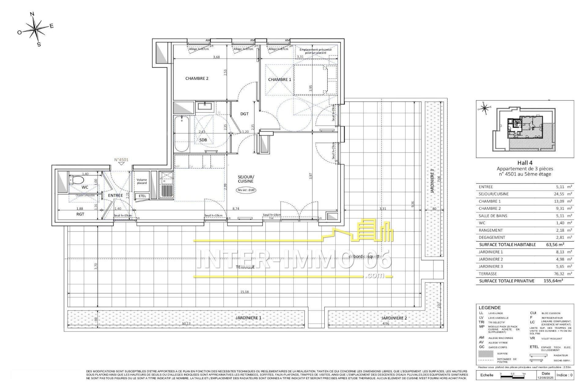 Appartement à vendre, 64m², Cagnes-sur-Mer