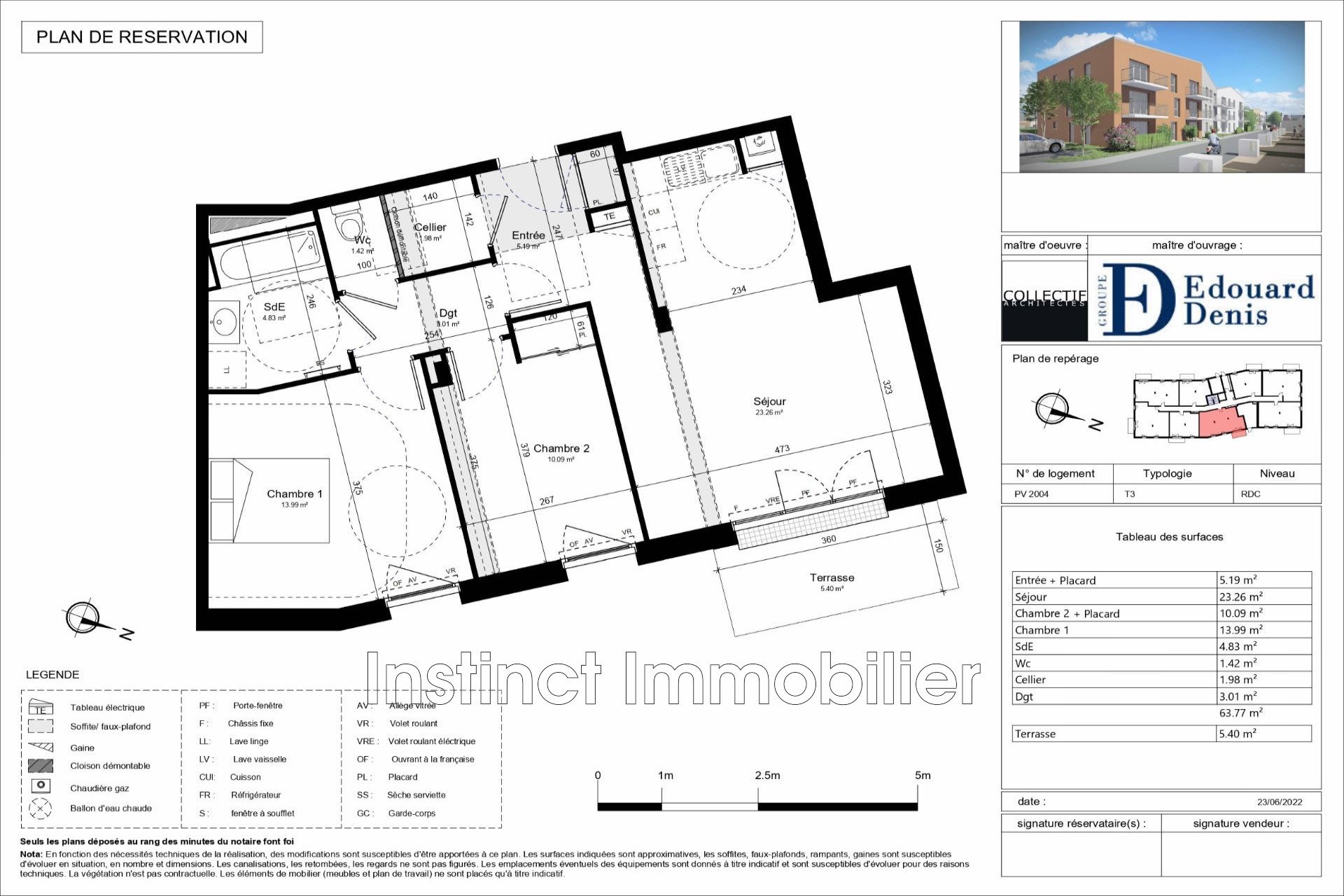 Appartement à vendre, 64m², Guilvinec