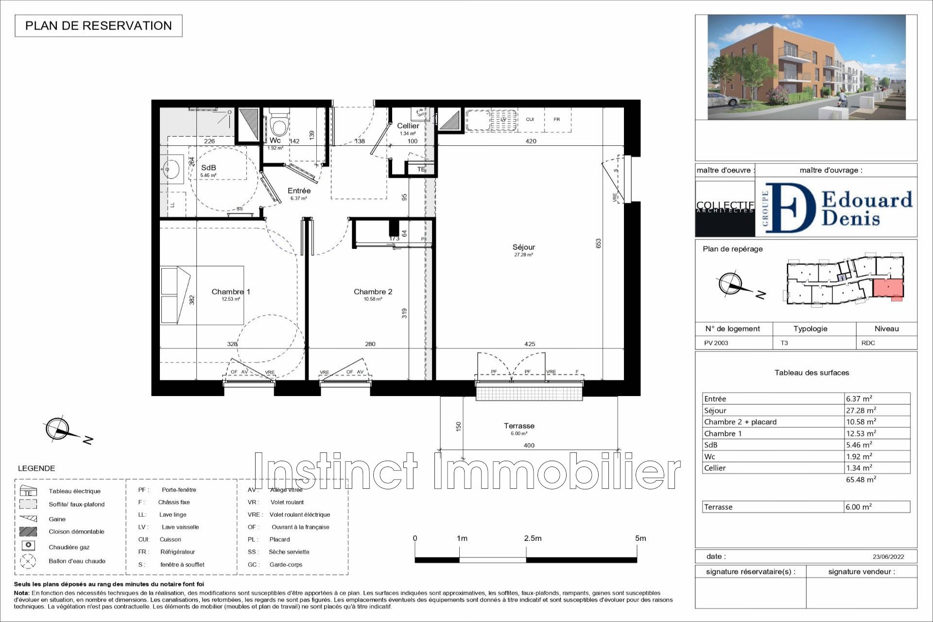 Appartement à vendre, 65m², Guilvinec