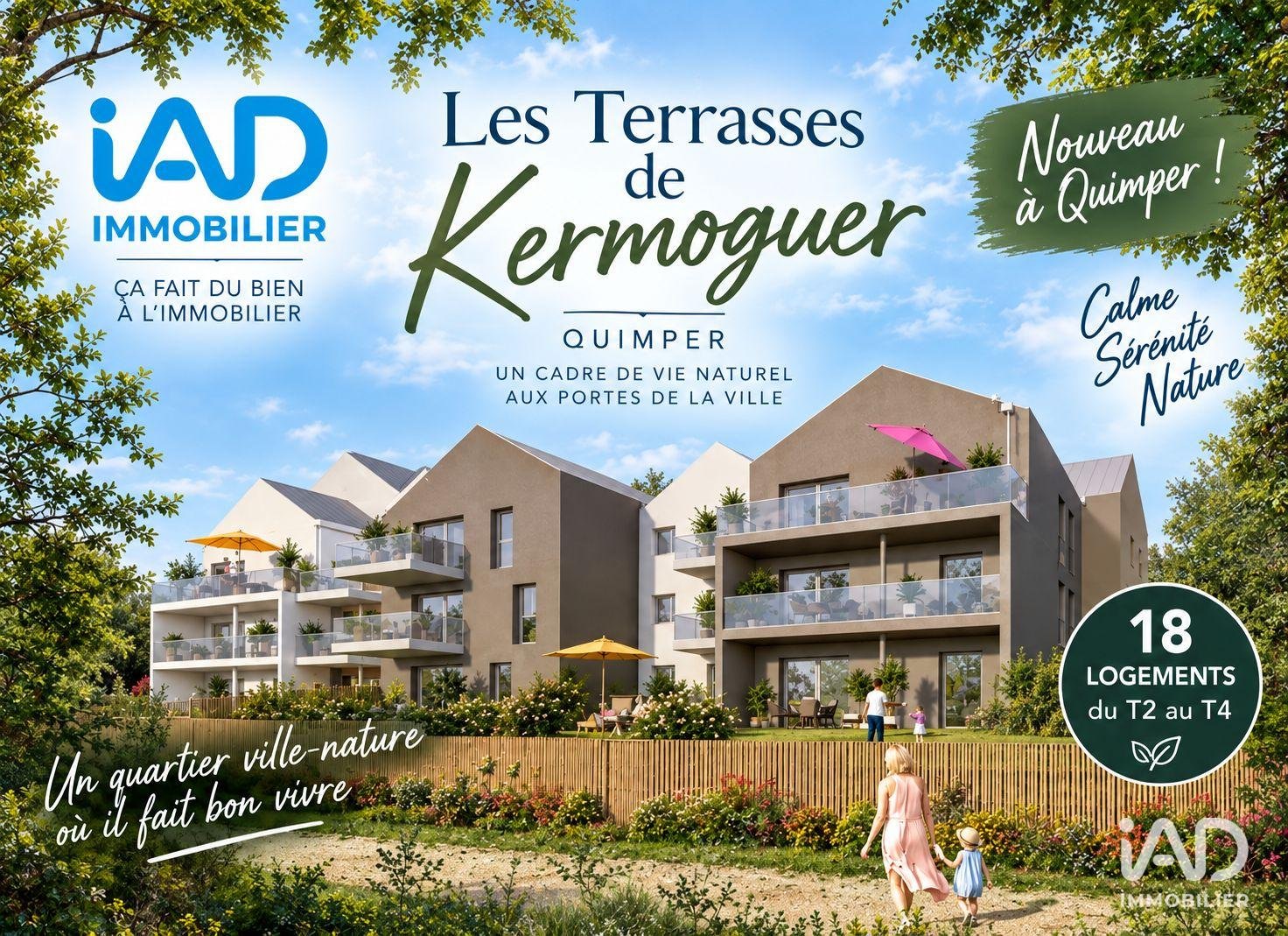 Appartement à vendre, 42m², Quimper