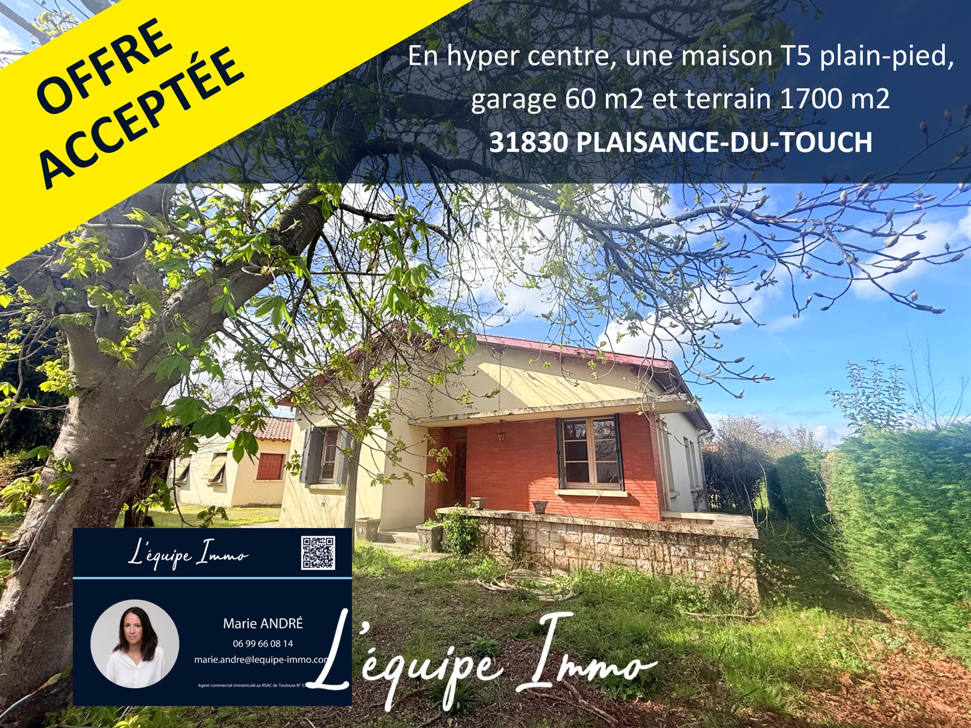 Maison à vendre, 100m², Plaisance-du-Touch