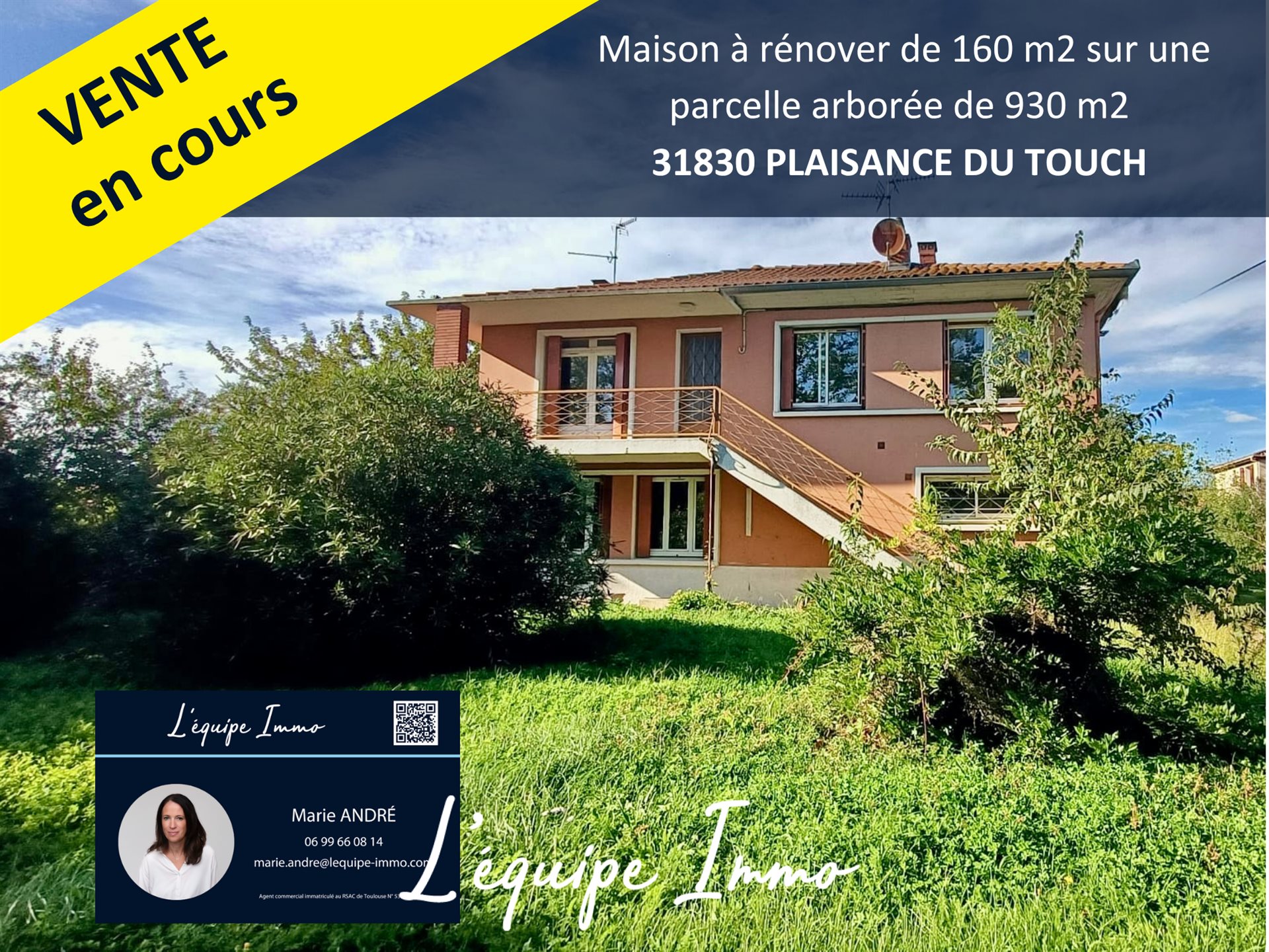 Maison à vendre, 160m², Plaisance-du-Touch