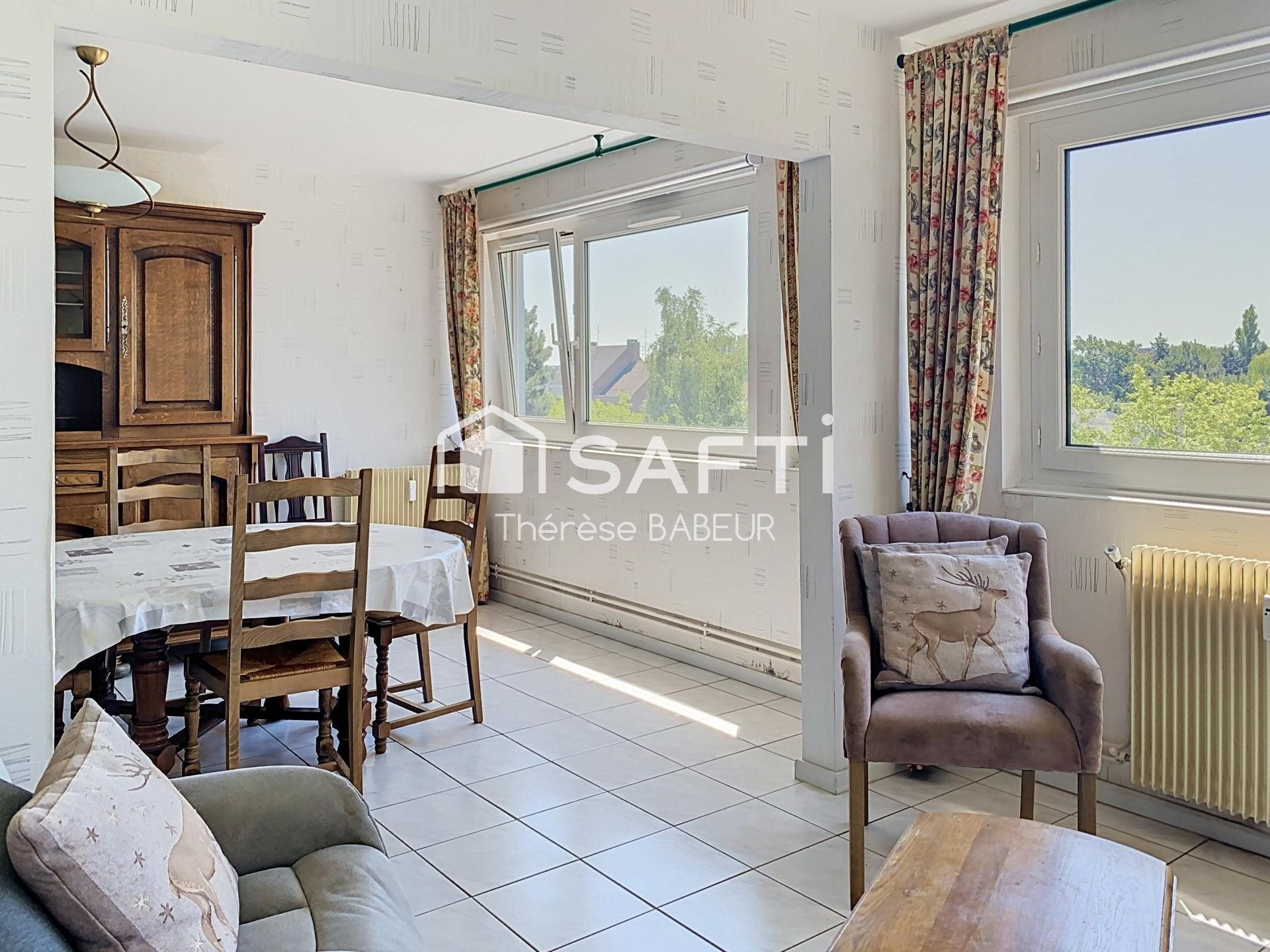 Appartement à vendre, 70m², Marcq-en-Baroeul