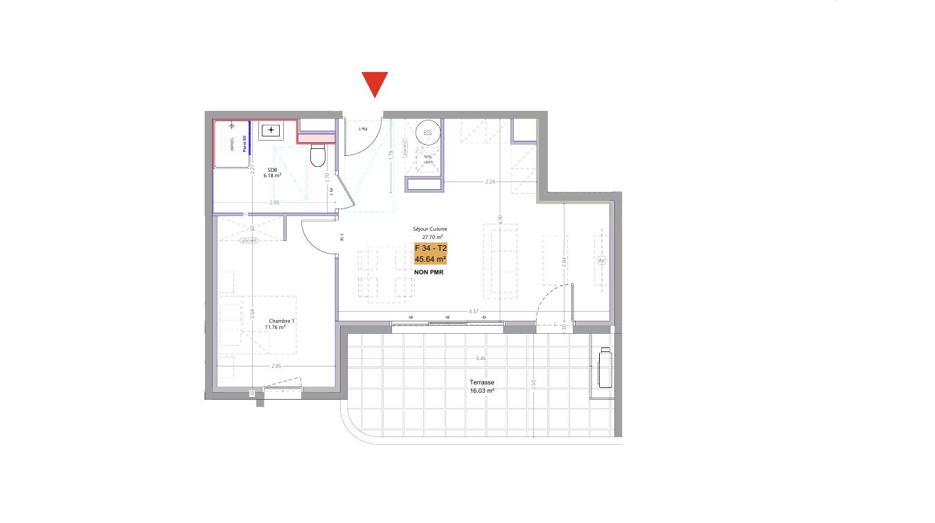 Appartement à vendre, 45m², Lucciana