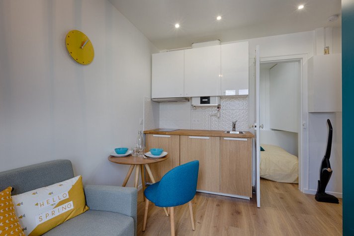 Appartement à louer, 14m², Paris 17ème
