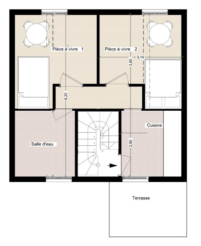 Appartement à vendre, 32m², Villeneuve-Saint-Georges