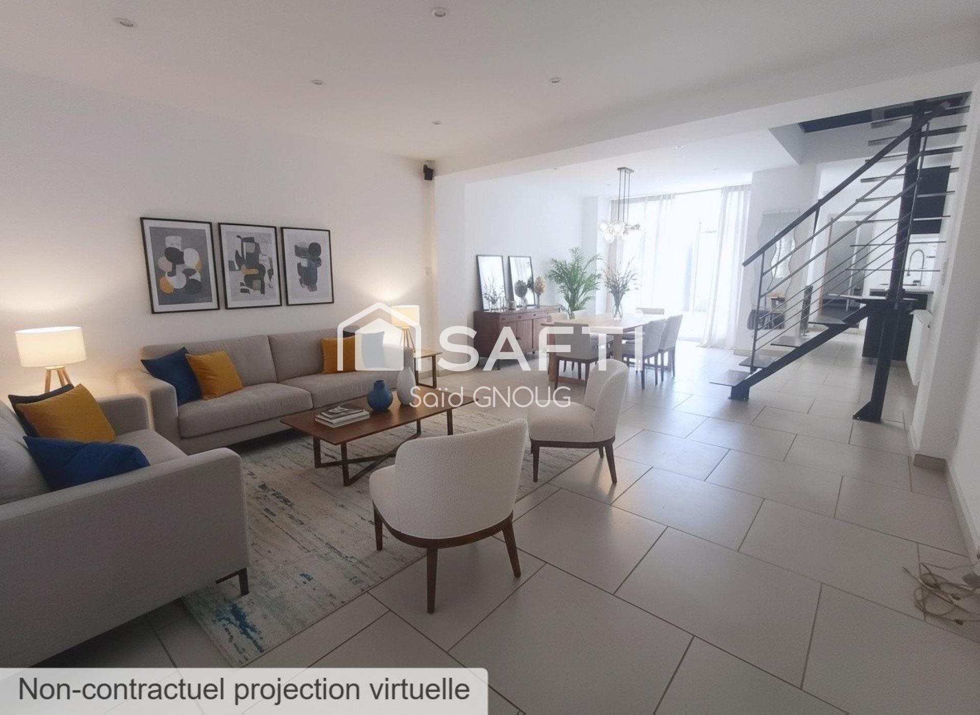 Maison à vendre, 84m², Saint-Quentin