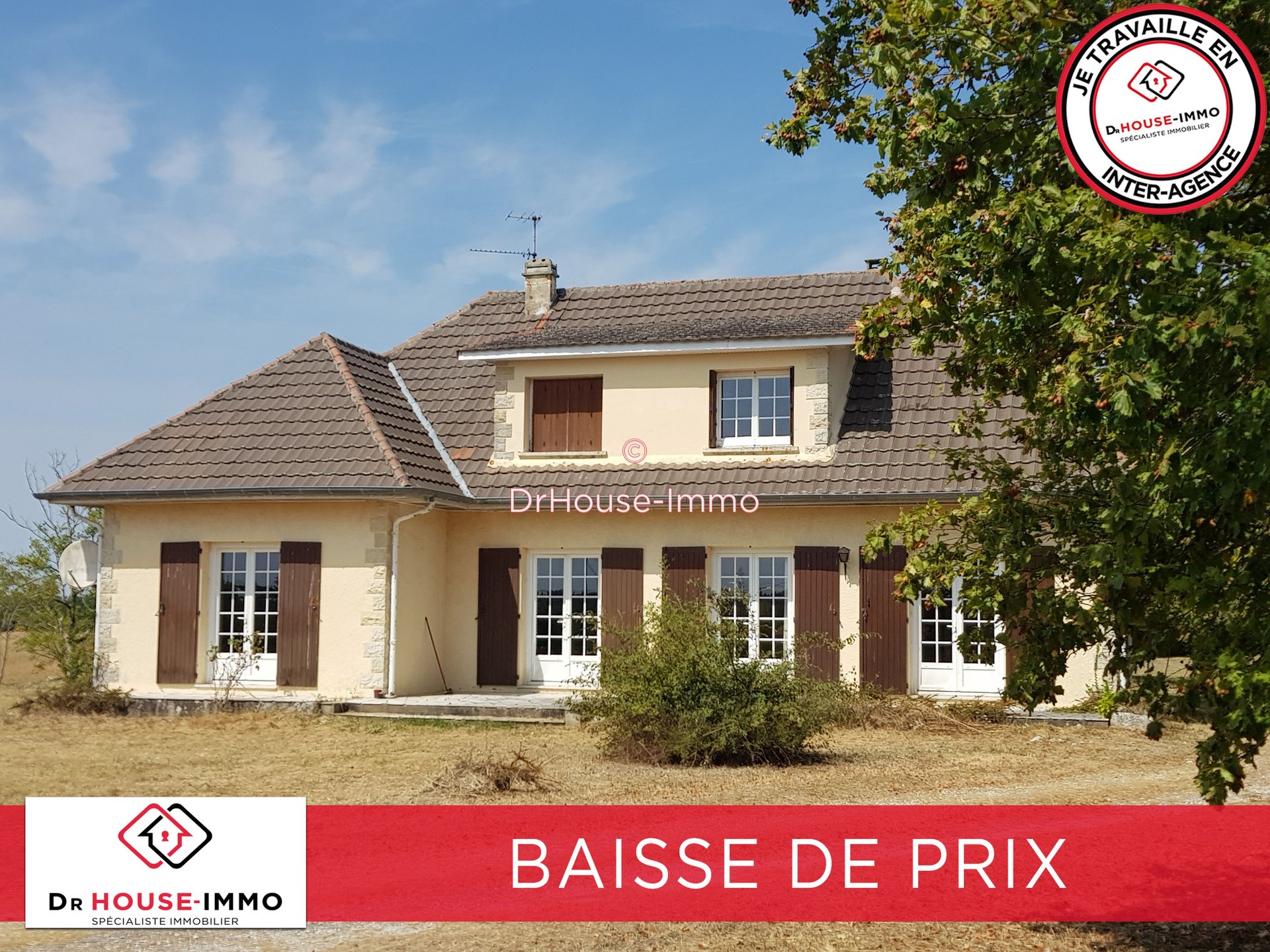 Maison à vendre, 173m², Verteillac