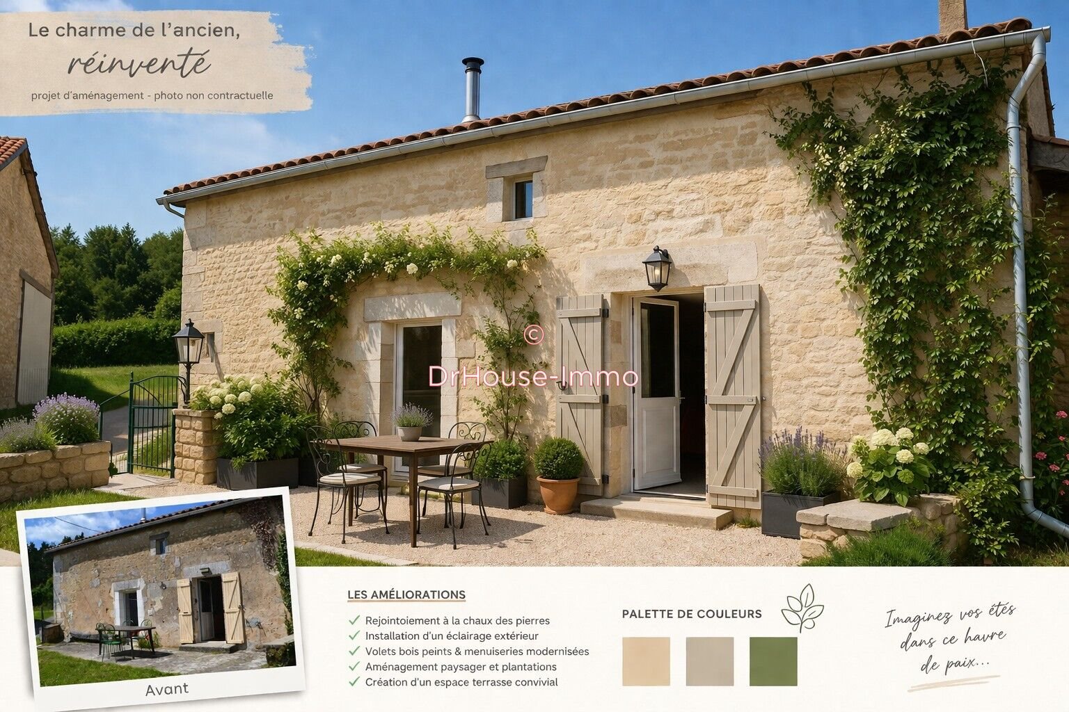 Maison à vendre, 75m², Mareuil en Périgord