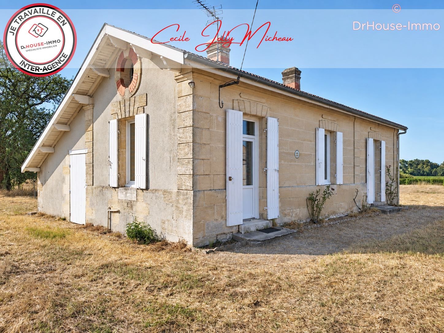 Maison à vendre, 50m², Saint-Christoly-de-Blaye