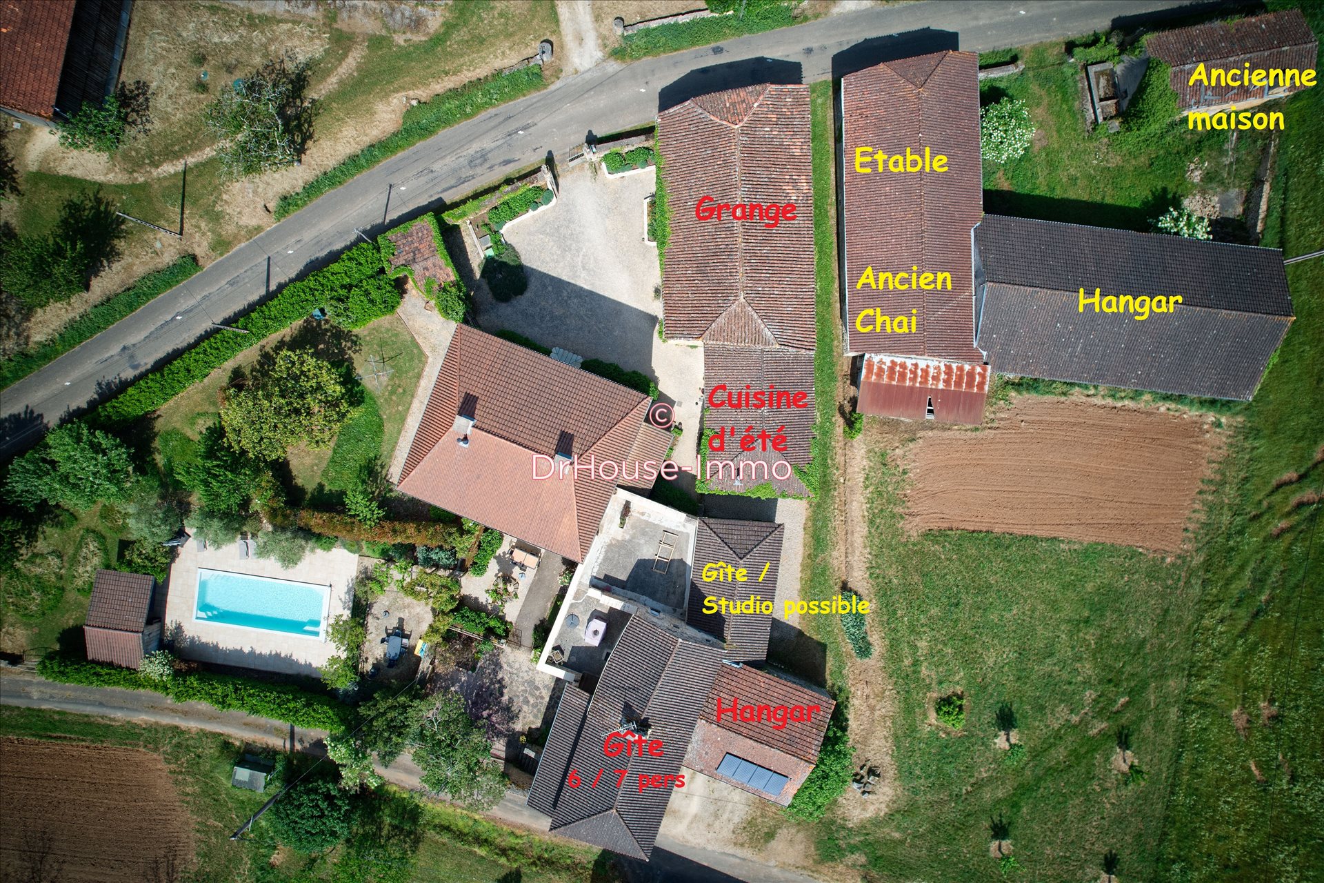 Maison à vendre, 360m², Saint-Front-sur-Lémance