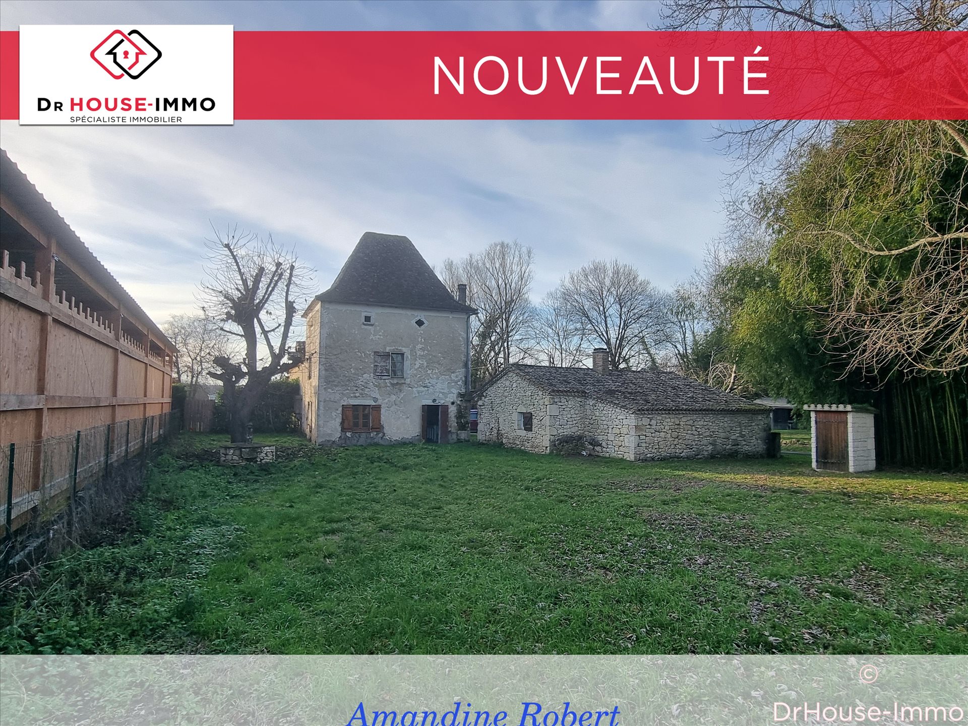 Maison à vendre, 161m², Saint-Aubin-de-Cadelech