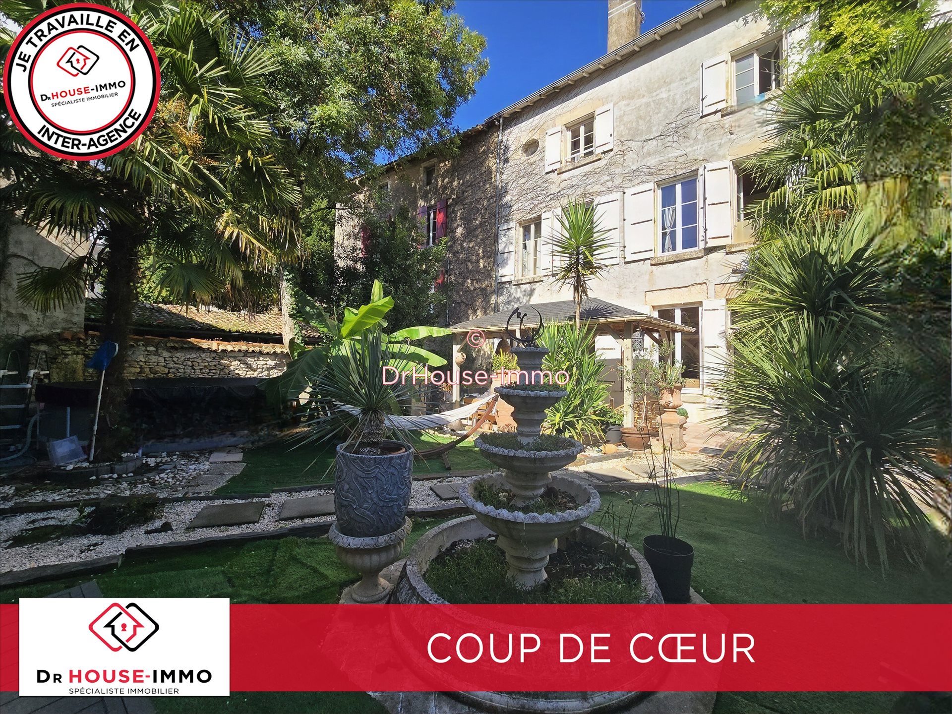 Maison à vendre, 465m², La Mothe-Saint-Héray