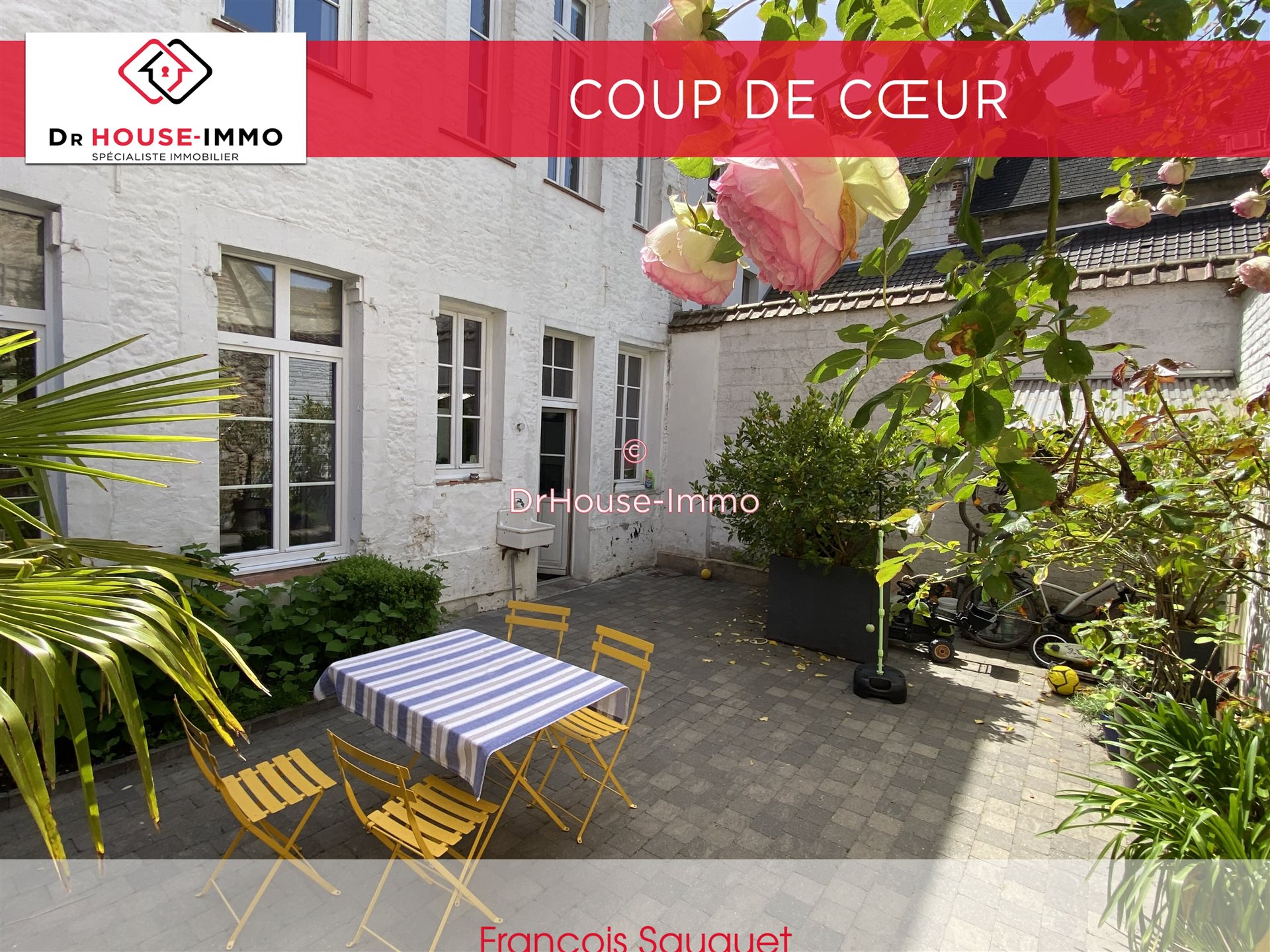 Maison à vendre, 185m², Montreuil-sur-Mer