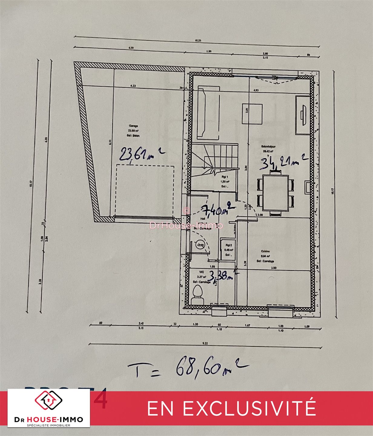 Maison à vendre, 105m², Quarouble