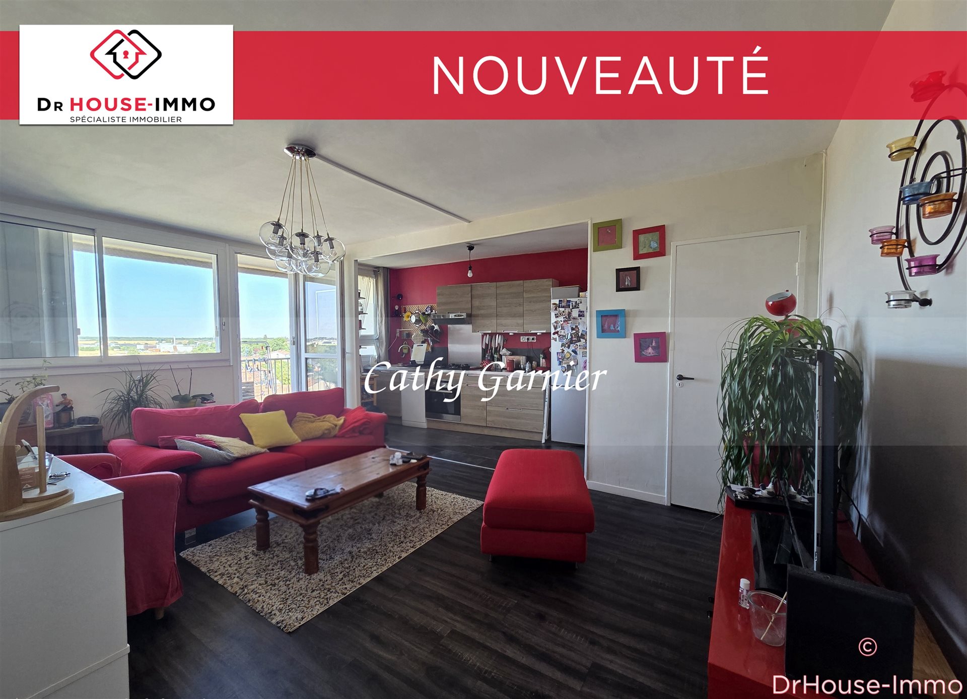 Appartement à vendre, 73m², Poitiers