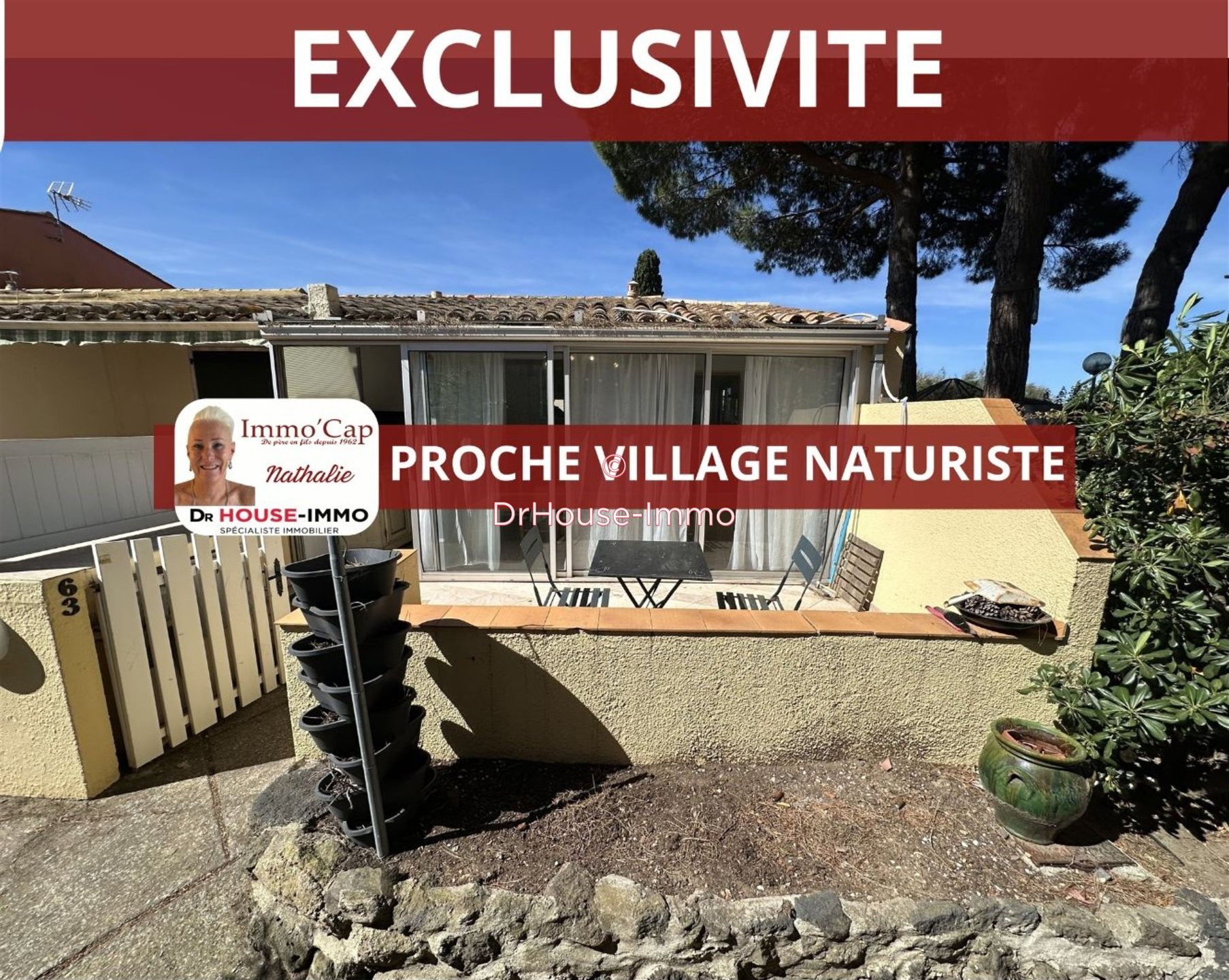 Maison à vendre, 58m², Agde (Cap d'Agde)