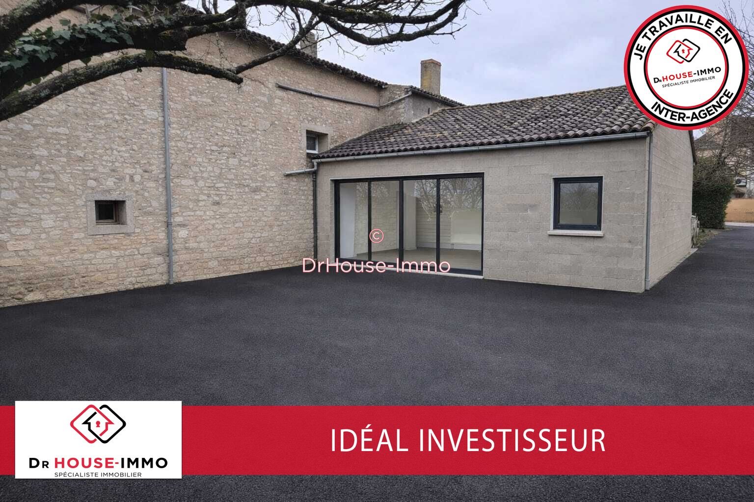 Maison à vendre, 56m², Neuville-de-Poitou