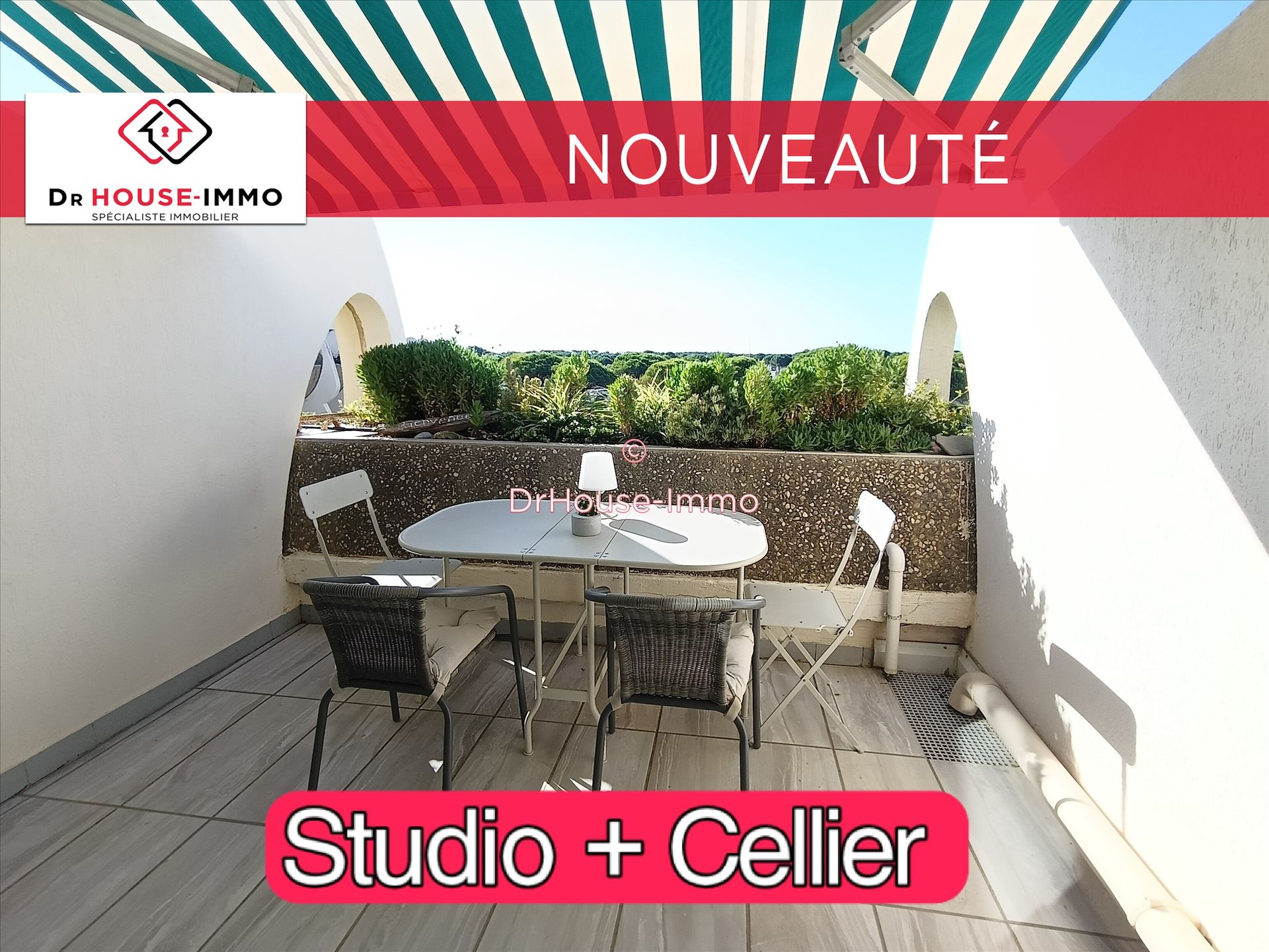 Appartement à vendre, 20m², Le Grau-du-Roi