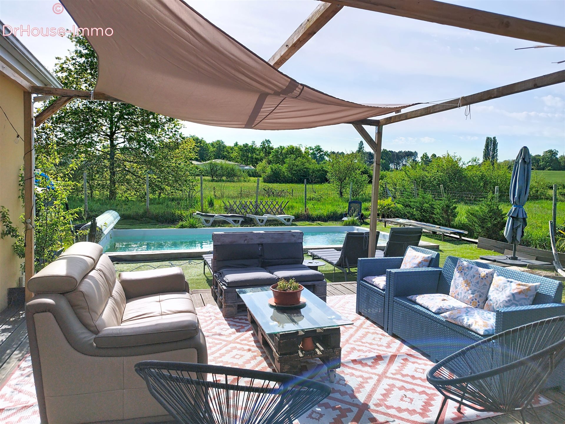 Maison à vendre, 105m², Laruscade