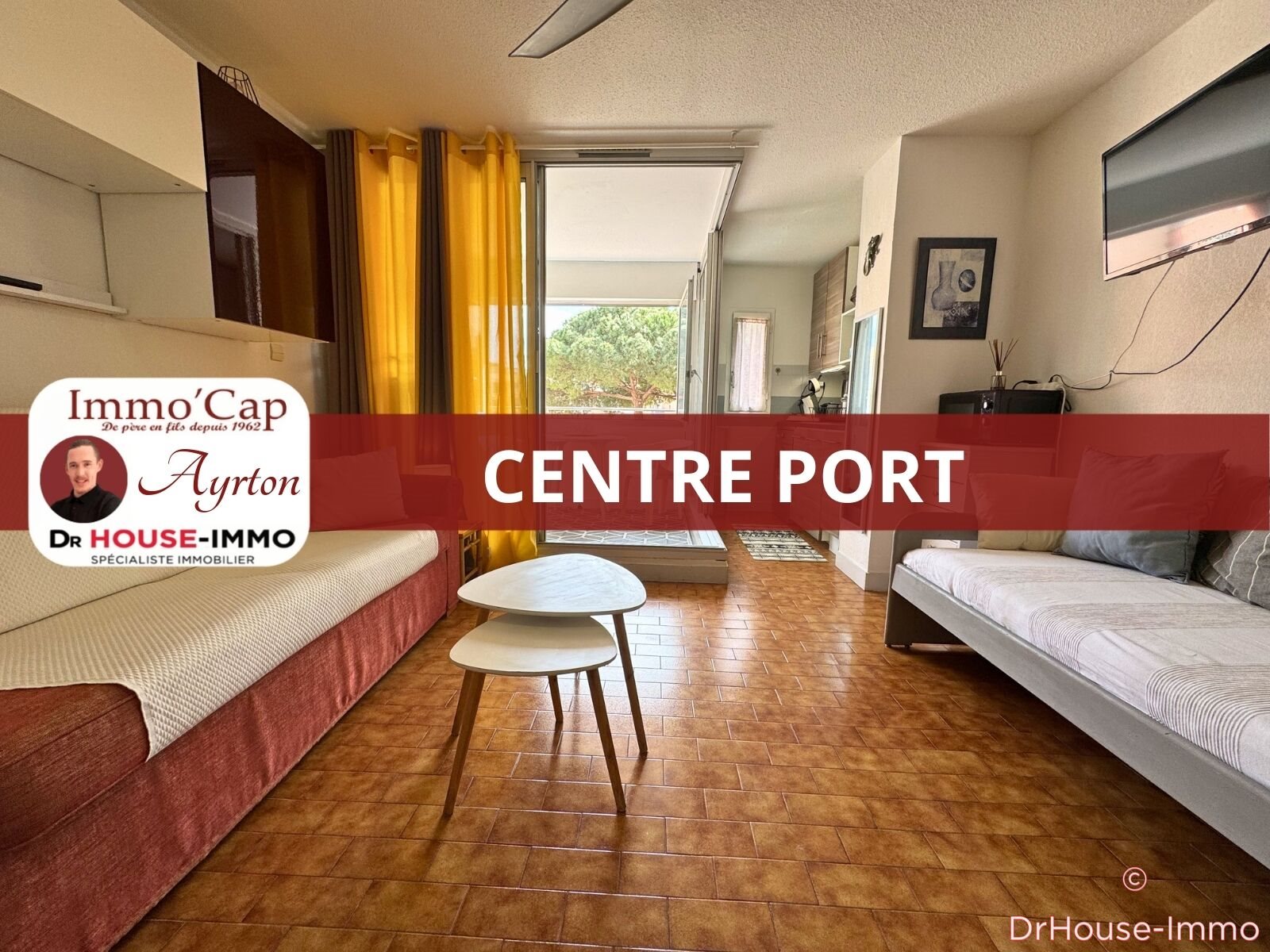Appartement à vendre, 28m², Agde (Cap d'Agde)