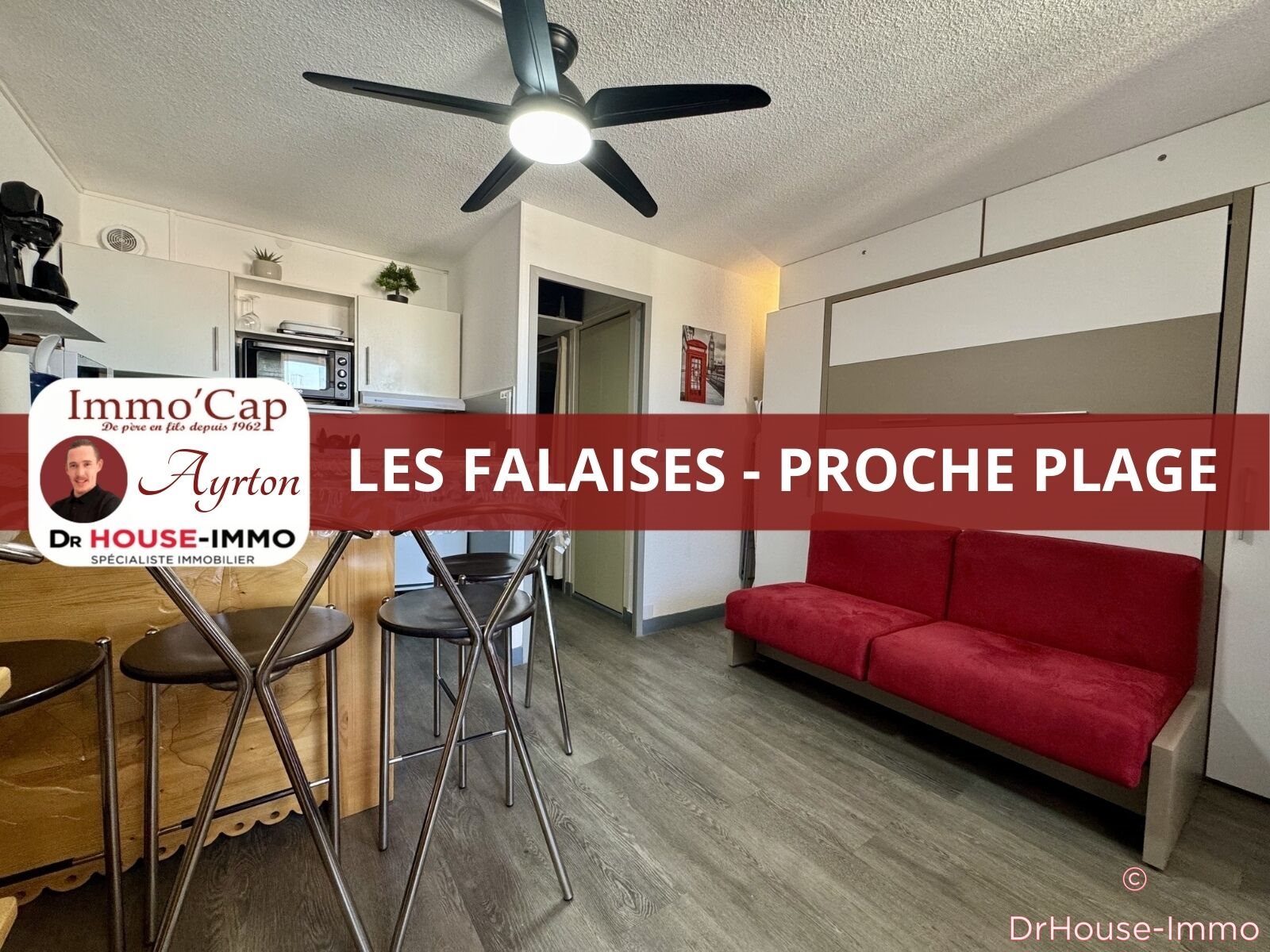 Appartement à vendre, 28m², Agde (Cap d'Agde)