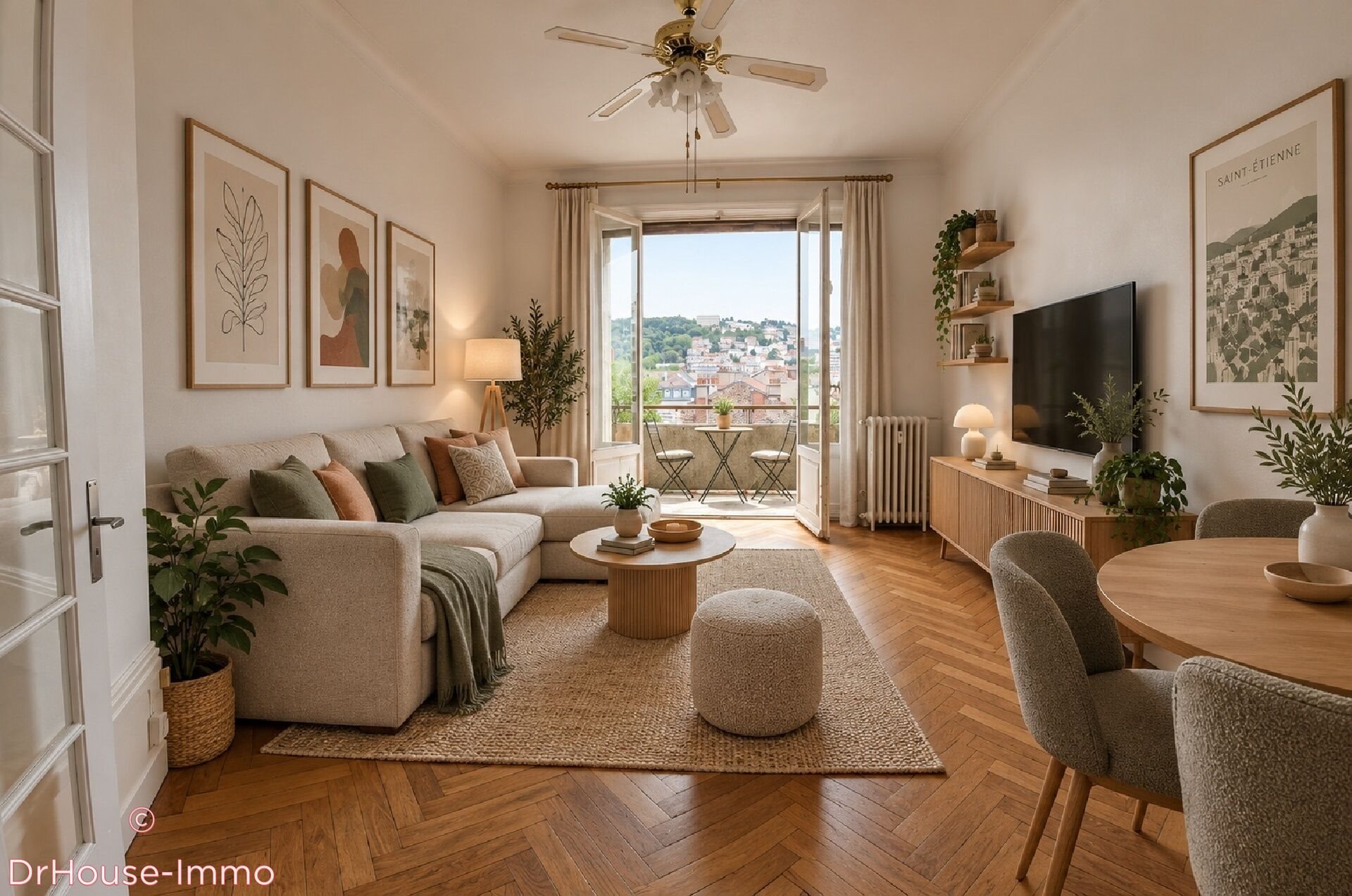 Appartement à vendre, 58m², Saint-Etienne