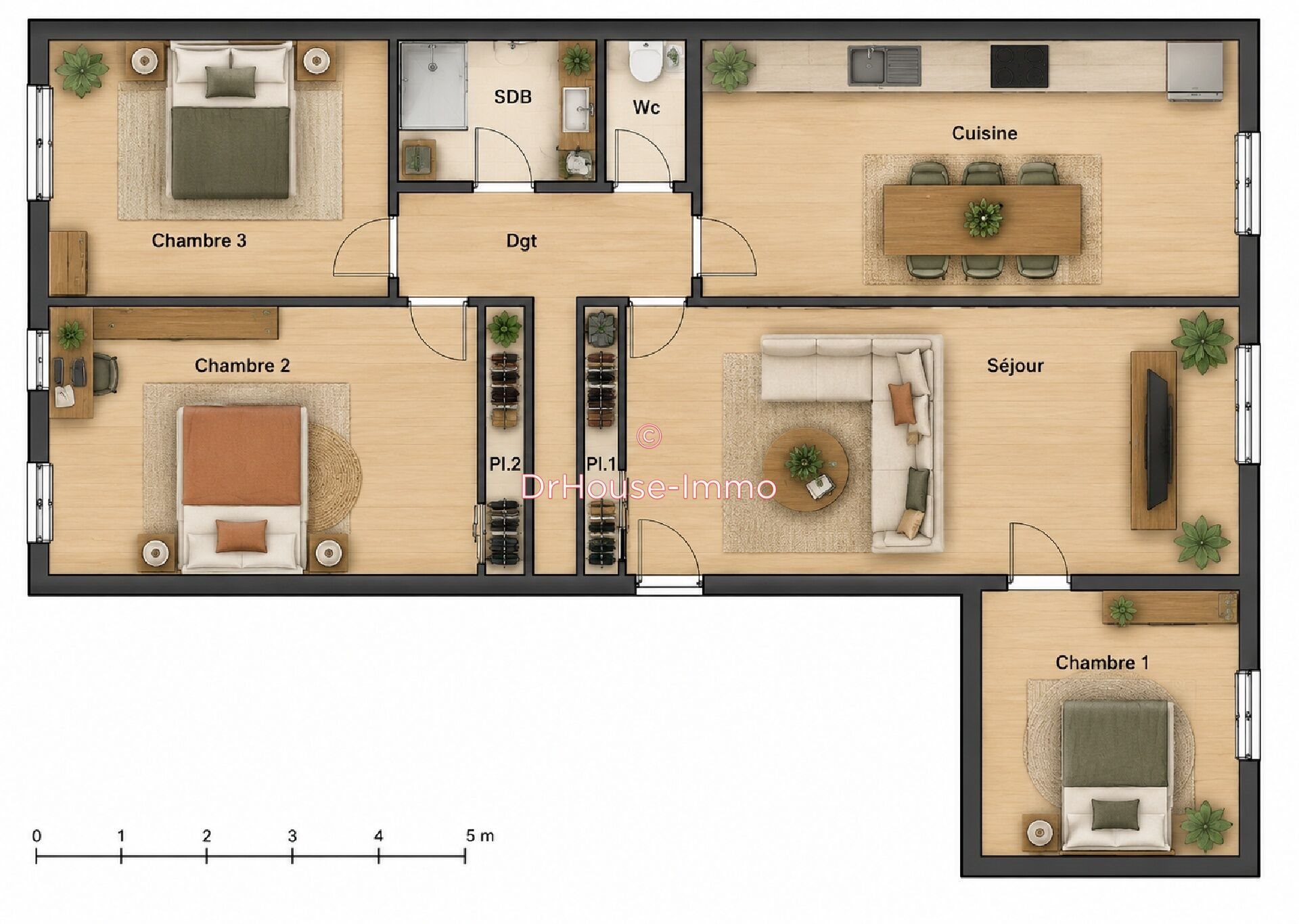 Appartement à vendre, 89m², Saint-Etienne