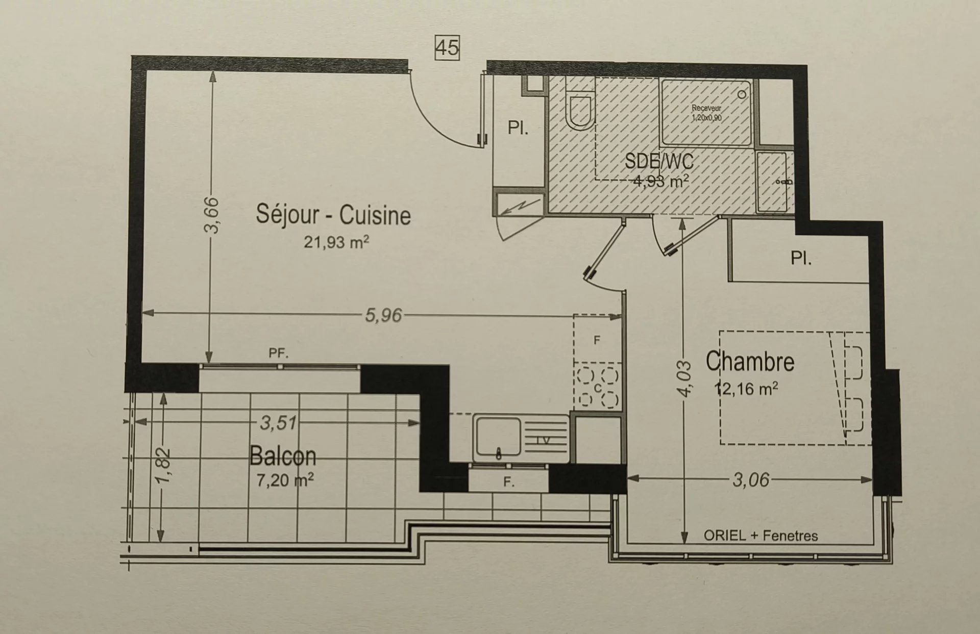 Appartement à vendre, 39m², Juan-les-Pins