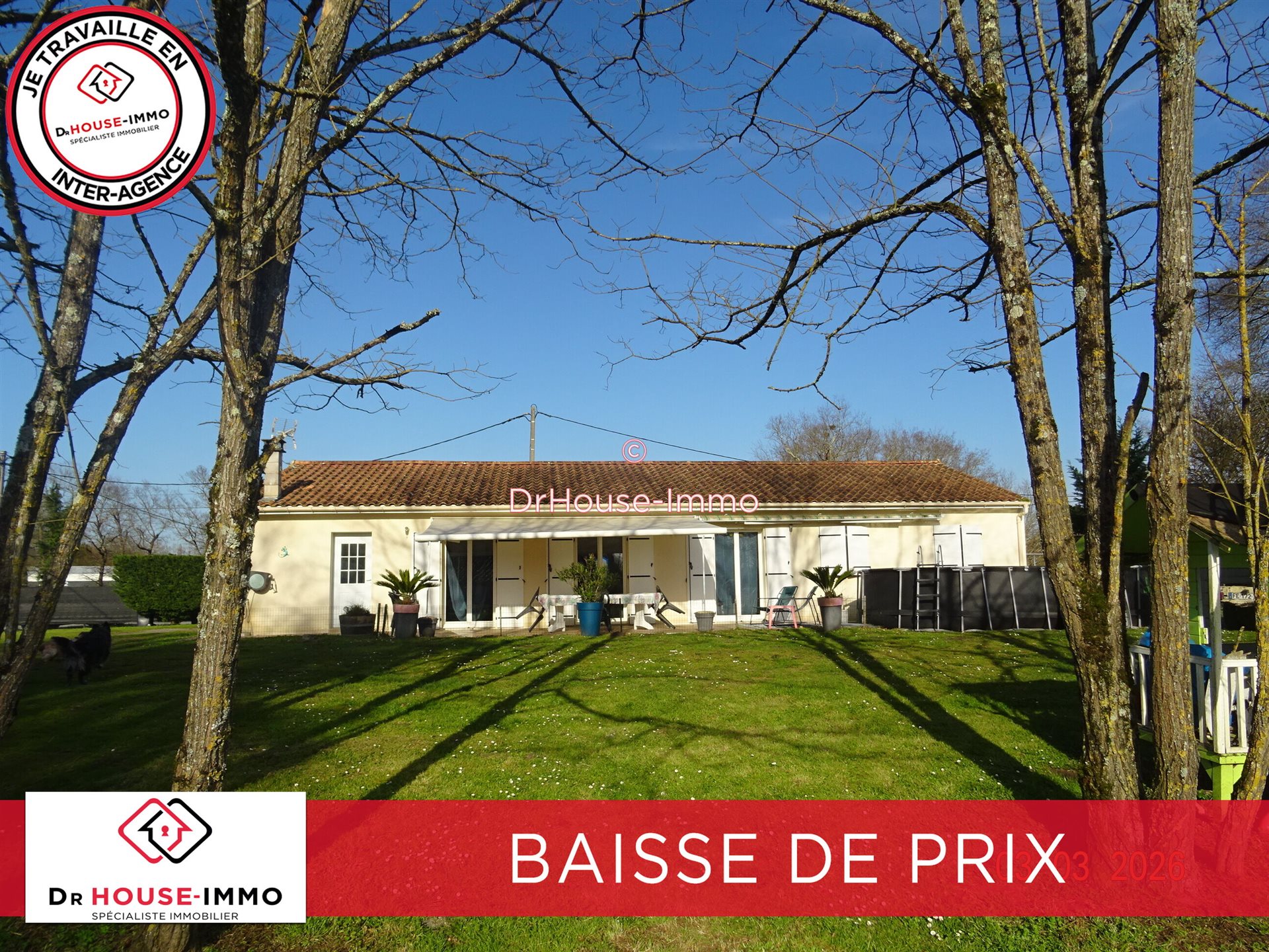 Maison à vendre, 115m², Saint-Aubin-de-Blaye