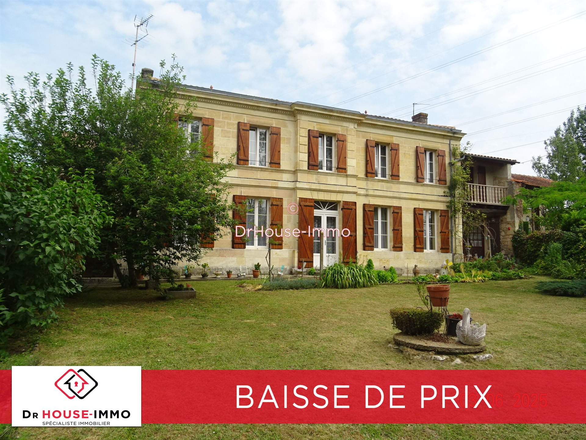 Maison à vendre, 210m², Pugnac