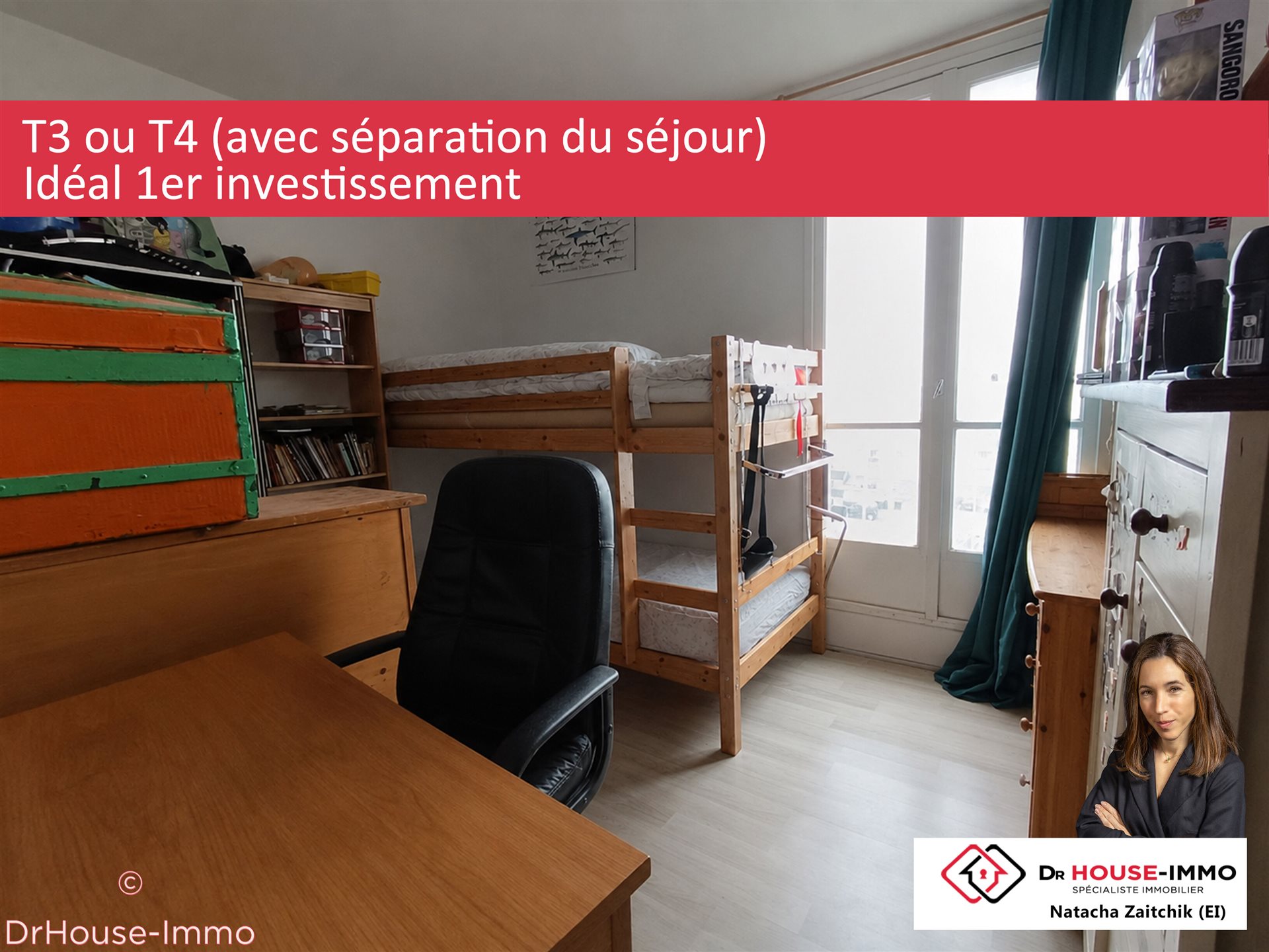 Appartement à vendre, 69m², Saint-Brieuc