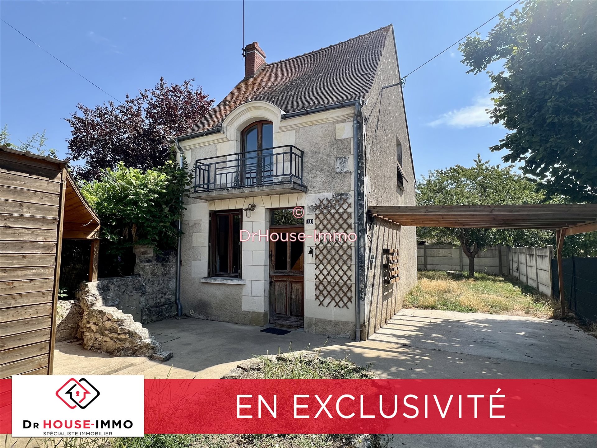 Maison à vendre, 56m², Manthelan
