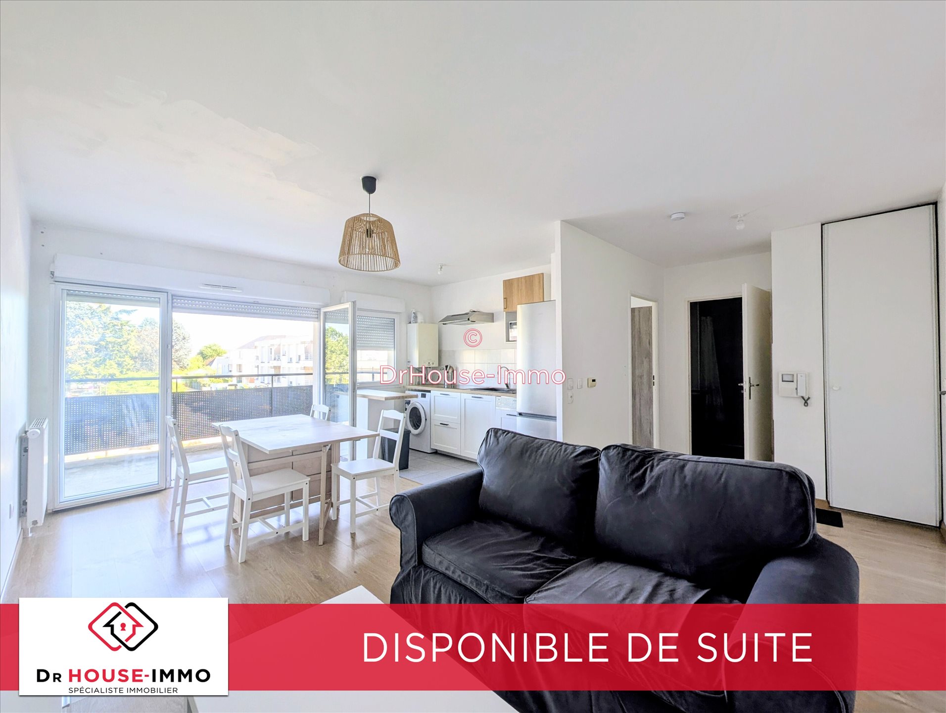 Appartement à louer, 43m², Saint-Jean-de-la-Ruelle